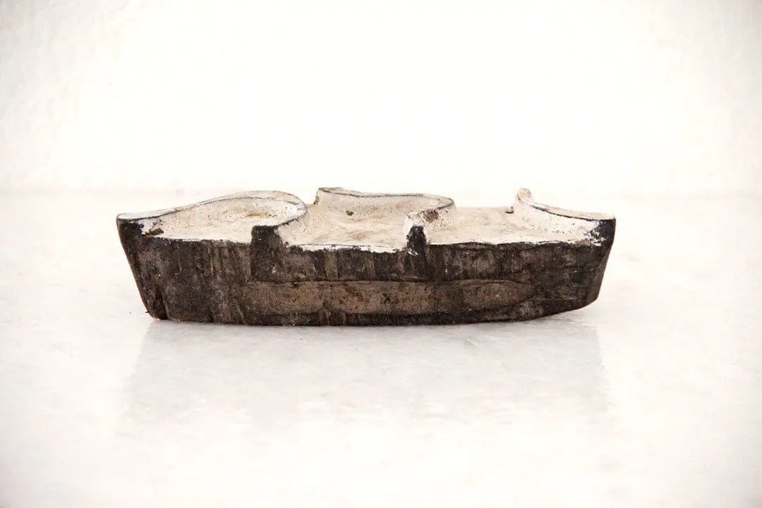 Batik Stamp | Antique Hand Carved Wood Textile Stamp - Debra Hall Lifestyle