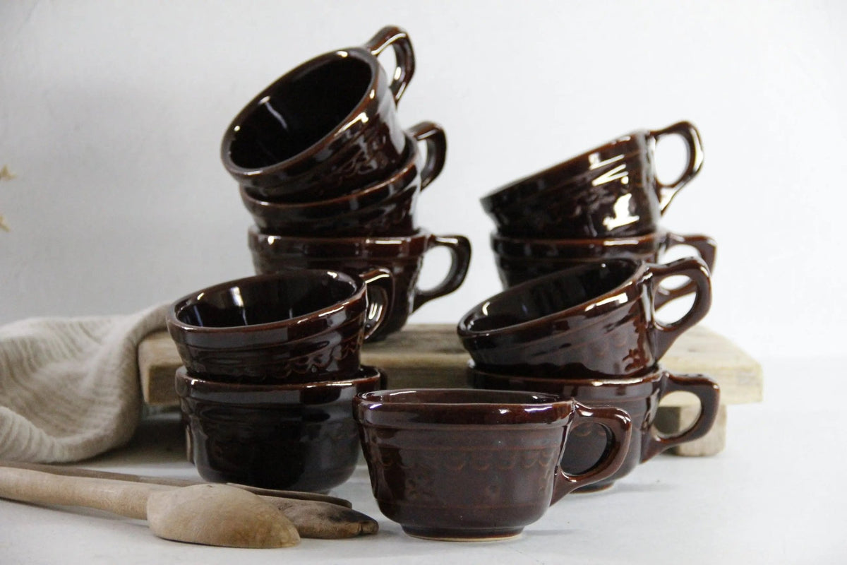 Marcrest Stoneware Soup Cup | Daisy Dot Rare 8 oz. - Debra Hall Lifestyle