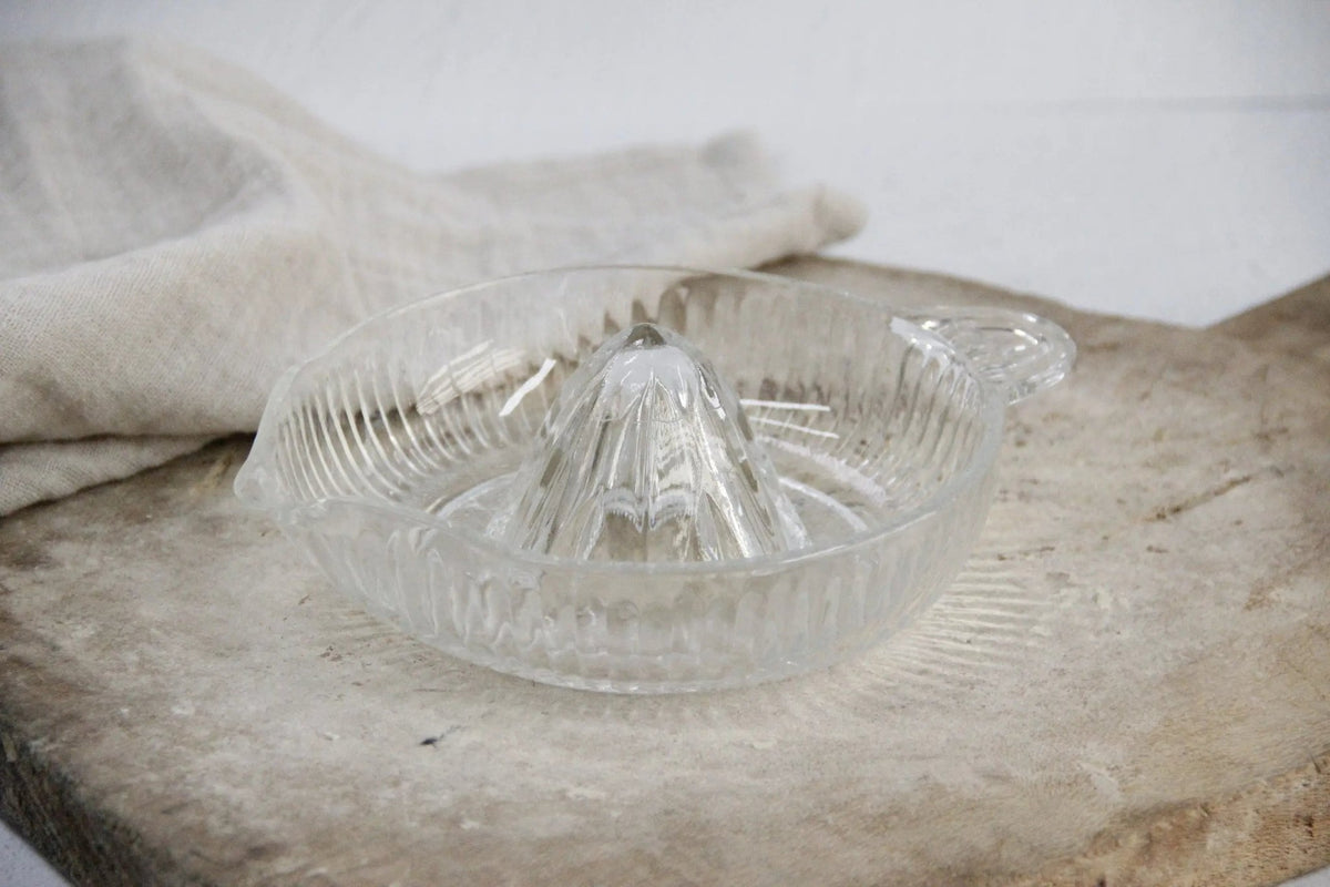 Vintage Glass Juicer Reamer-Citrus | 1930s Kitchen Decor - Debra Hall Lifestyle