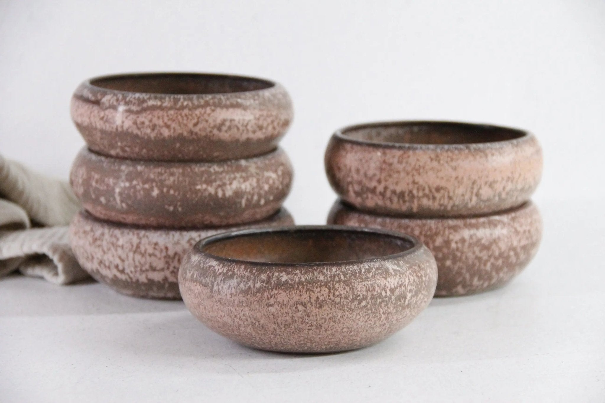 Vintage Pottery Bowl | Hand Thrown Studio Art - Debra Hall Lifestyle