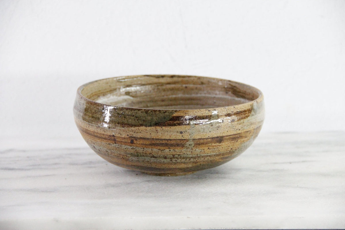 Vintage Pottery Bowl | Signed Art Studio Catchall - Debra Hall Lifestyle