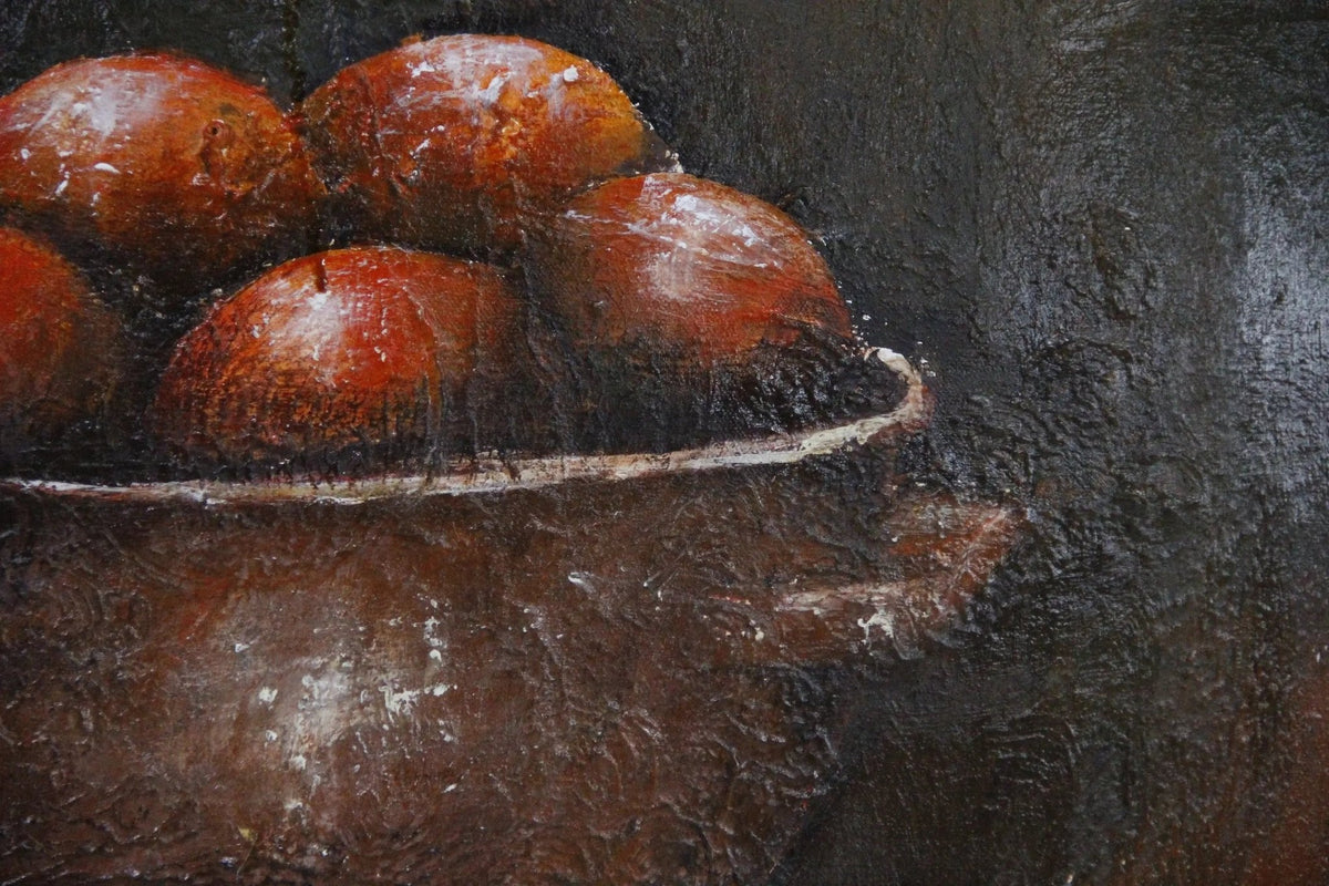 Vintage Still Life Painting | Signed Original Wall Decor - Debra Hall Lifestyle
