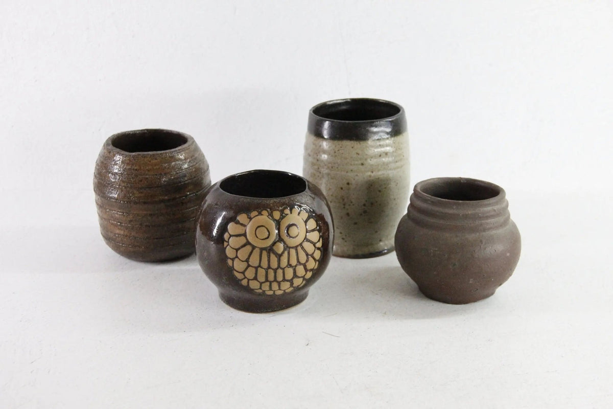 Vintage Studio Pottery Vessel | Assorted Vase Utensil Storage - Debra Hall Lifestyle