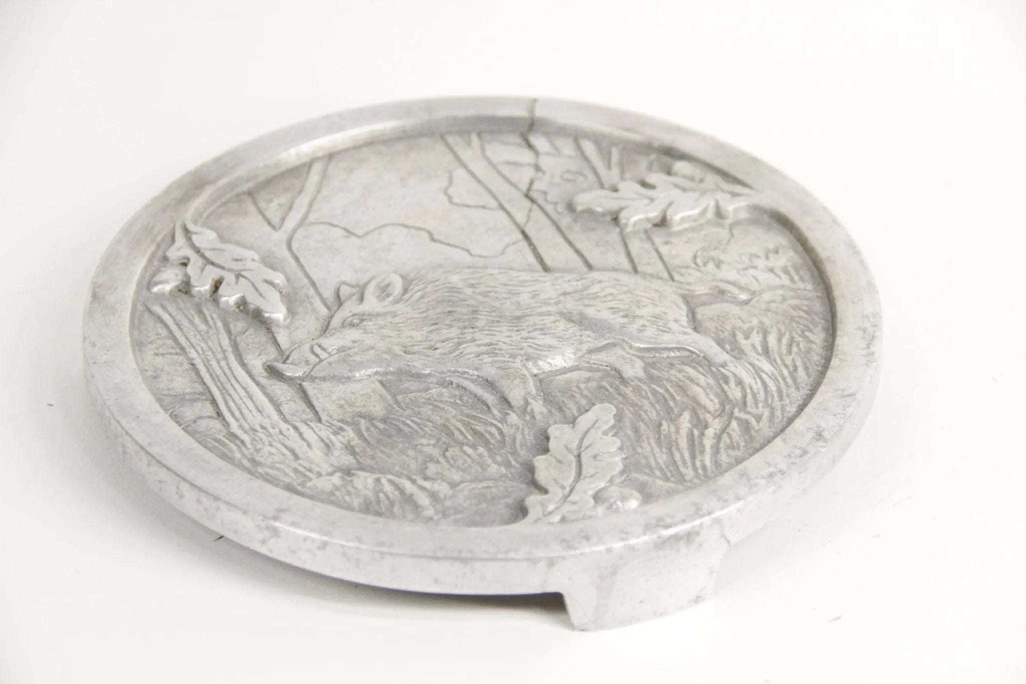 Vintage Trivet | French Kitchen Decor | 1930s Boar - Debra Hall Lifestyle