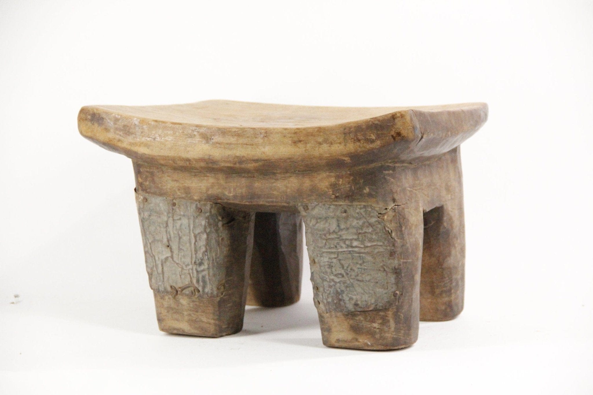 African Wood Stool | Antique Senufo - Debra Hall Lifestyle