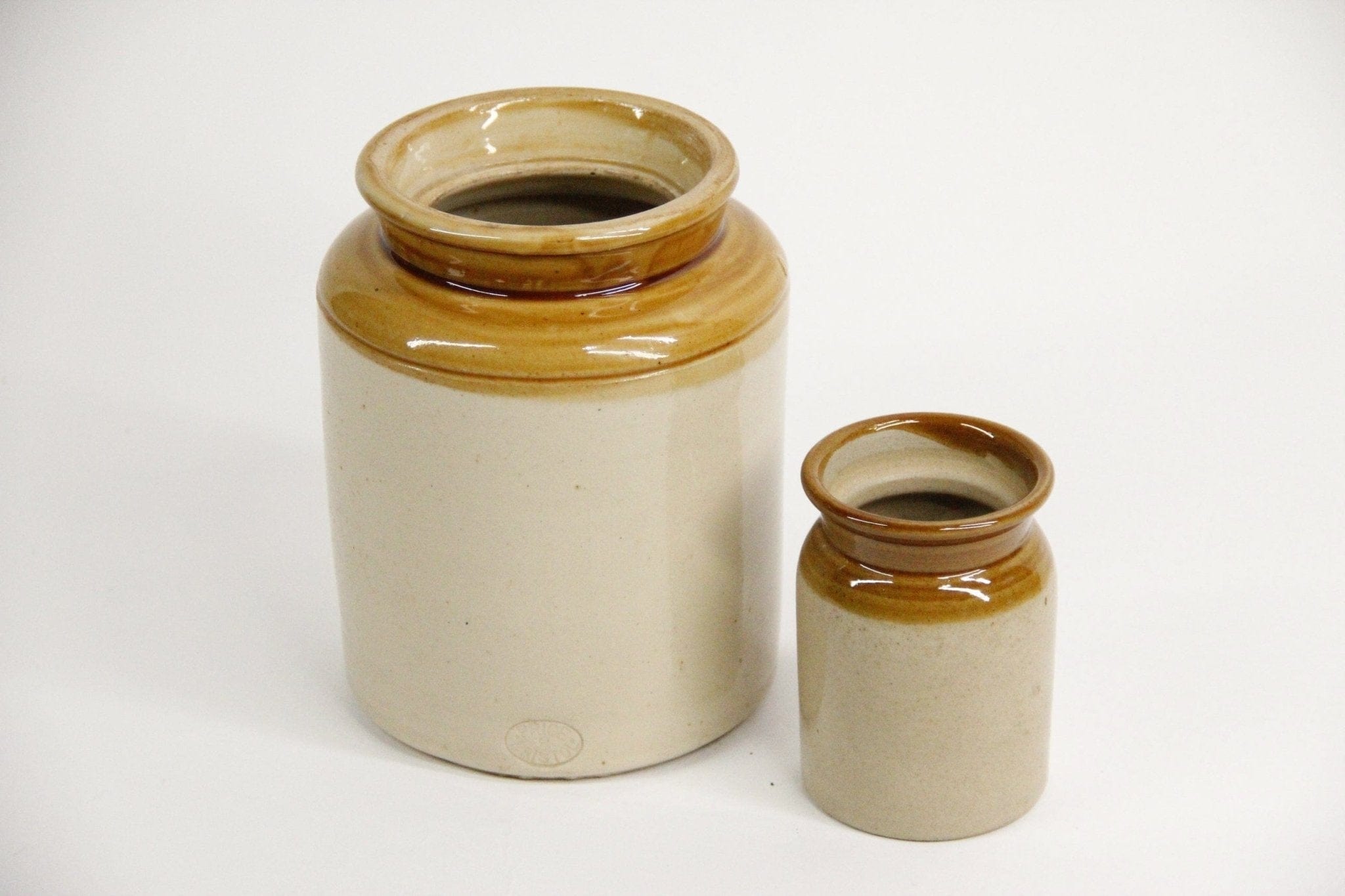 Antique Stoneware Canning Jars | England - Debra Hall Lifestyle
