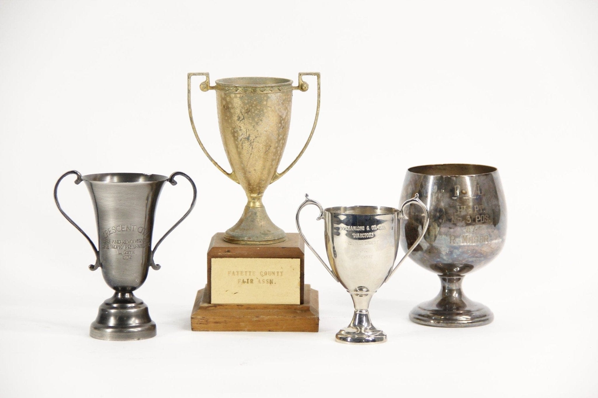 Assorted Antique Silver Plated Trophy | Loving Cup - Debra Hall Lifestyle