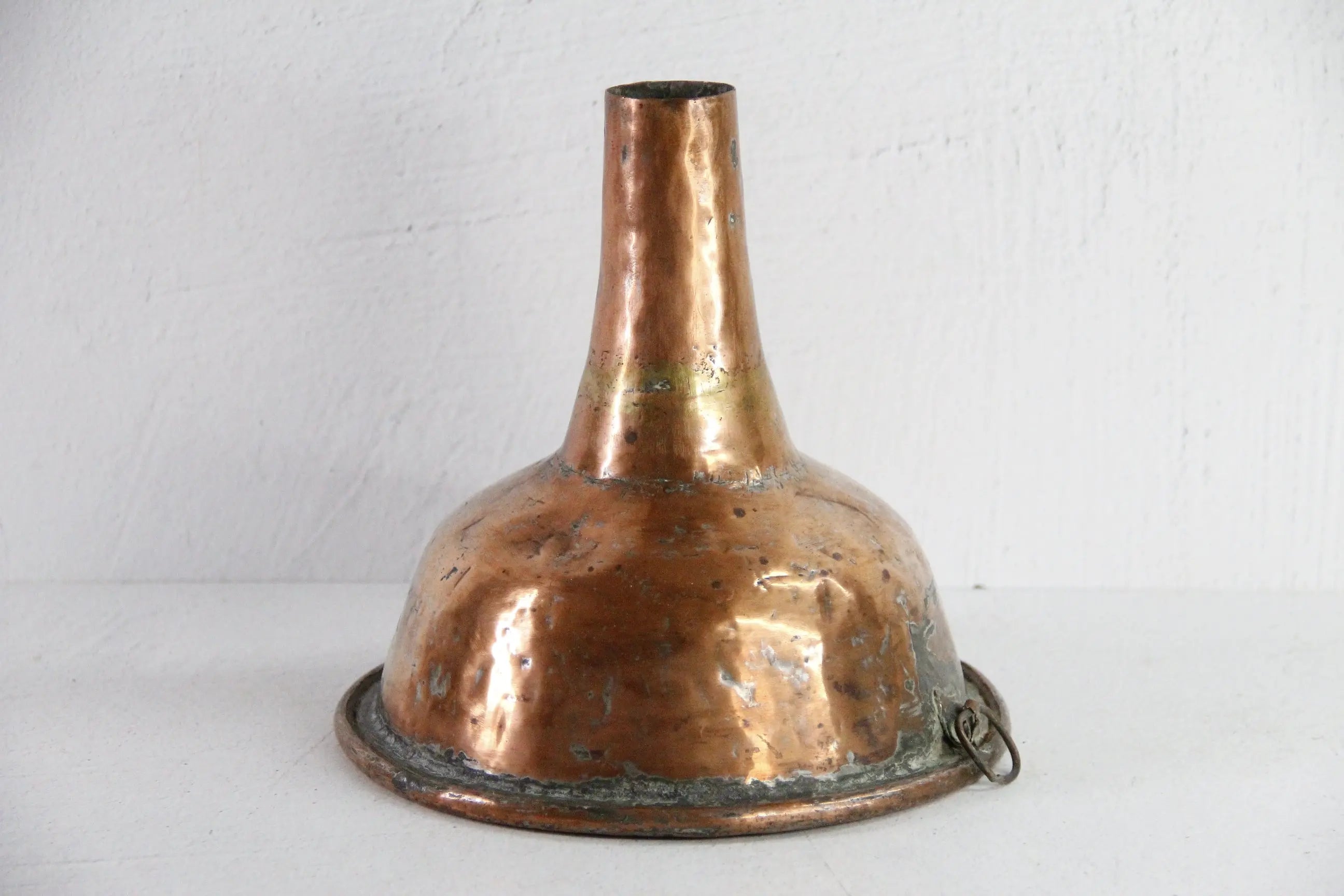 19th Century French Copper Funnel | Dovetailed with Hang Loop  Debra Hall Lifestyle