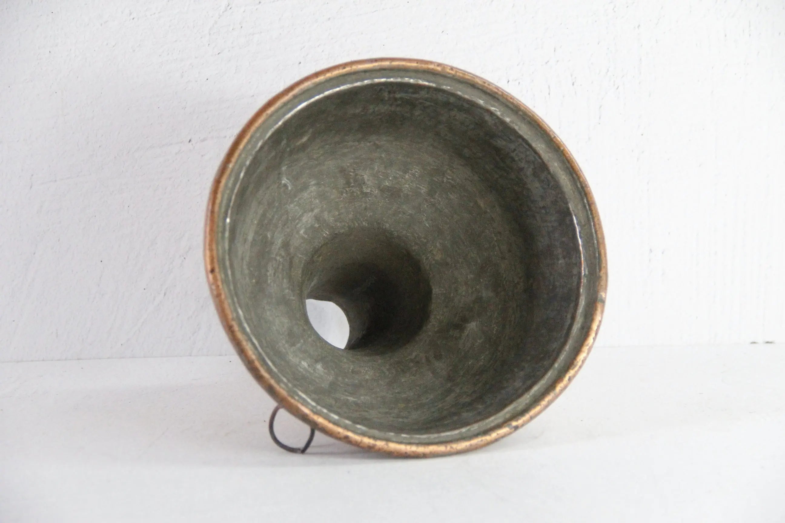 19th Century French Copper Funnel | Dovetailed with Hang Loop  Debra Hall Lifestyle