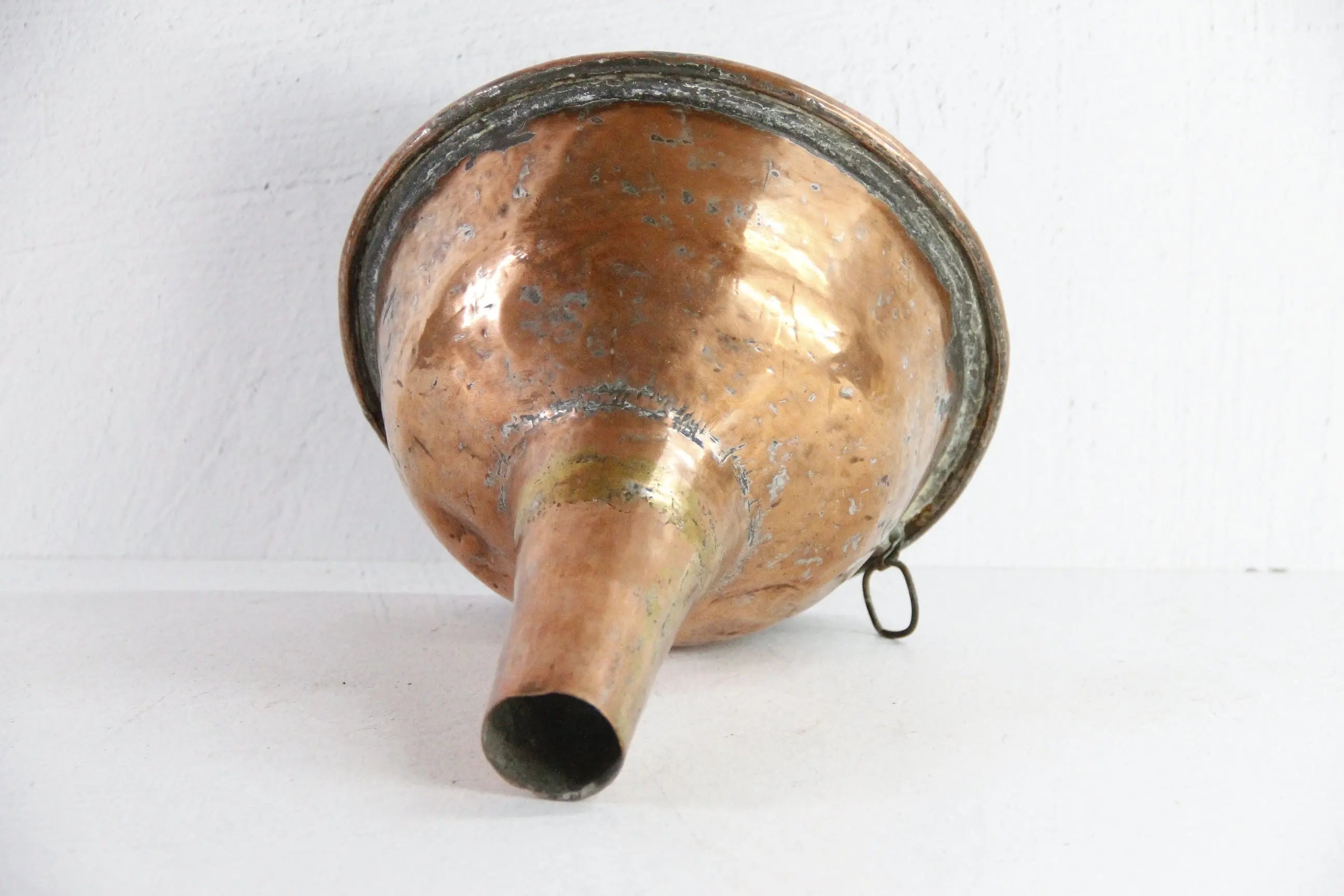 19th Century French Copper Funnel | Dovetailed with Hang Loop  Debra Hall Lifestyle