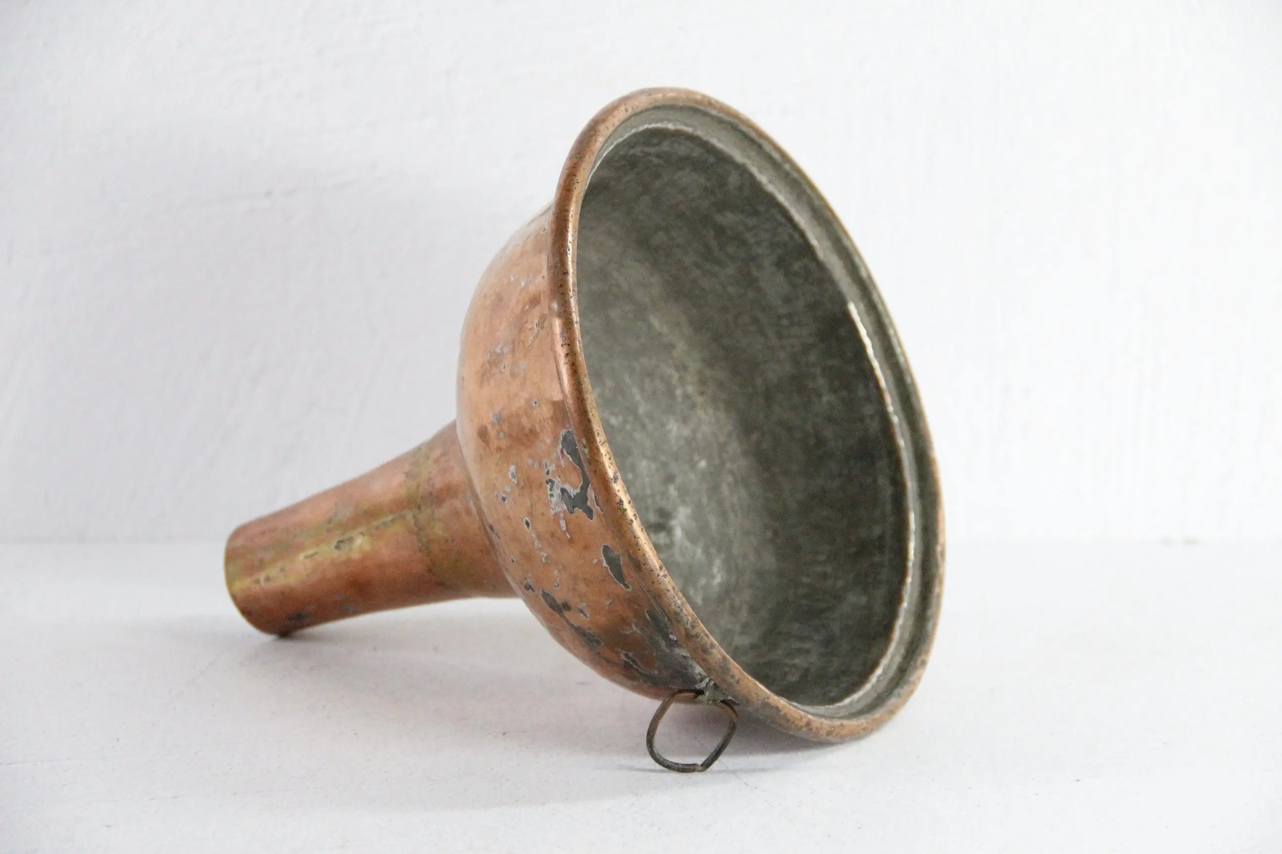 19th Century French Copper Funnel | Dovetailed with Hang Loop  Debra Hall Lifestyle