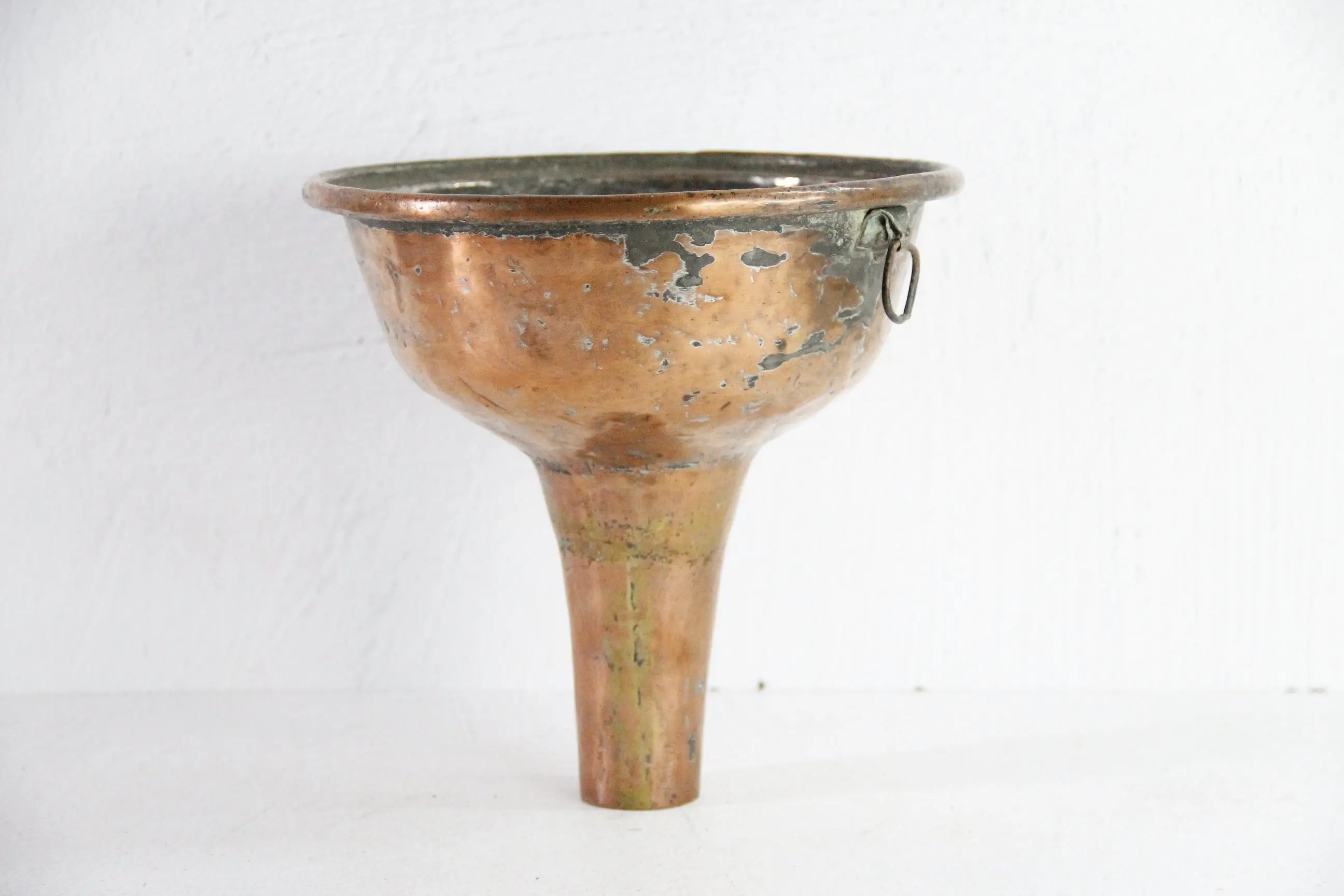 19th Century French Copper Funnel | Dovetailed with Hang Loop  Debra Hall Lifestyle