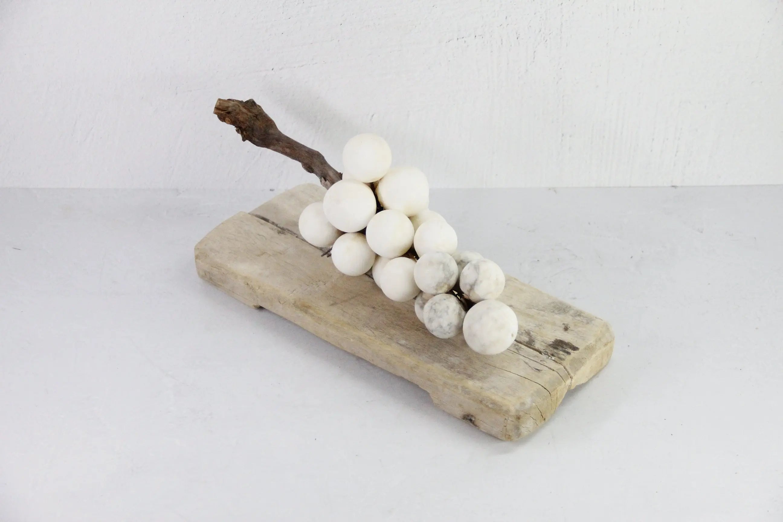 Alabaster Grapes Vintage Italian | Natural Stone Cluster  Debra Hall Lifestyle