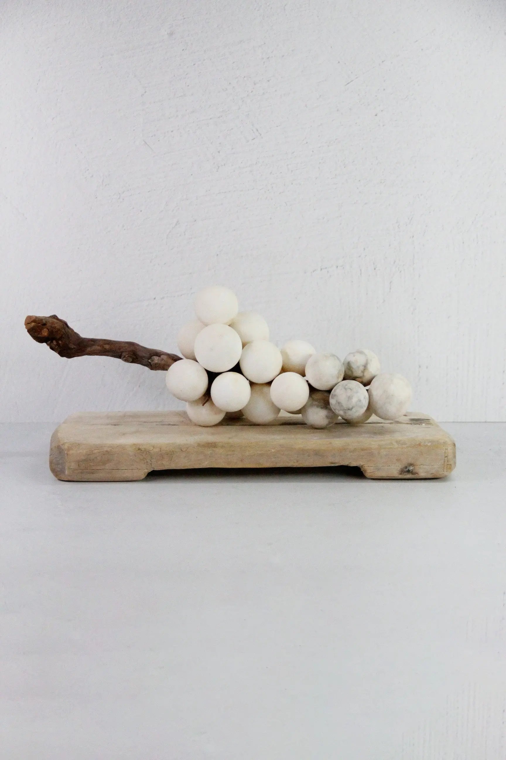 Alabaster Grapes Vintage Italian | Natural Stone Cluster  Debra Hall Lifestyle