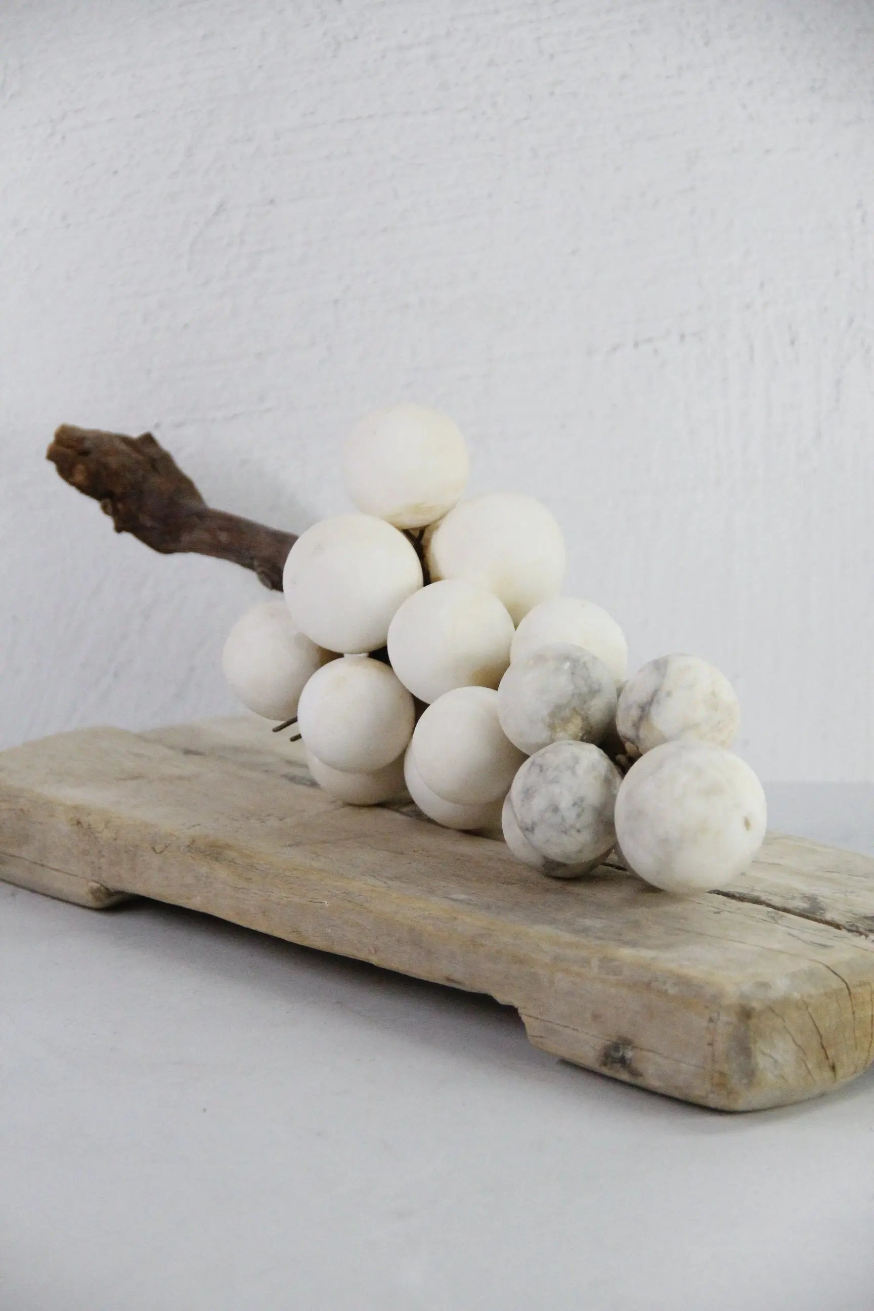 Alabaster Grapes Vintage Italian | Natural Stone Cluster  Debra Hall Lifestyle