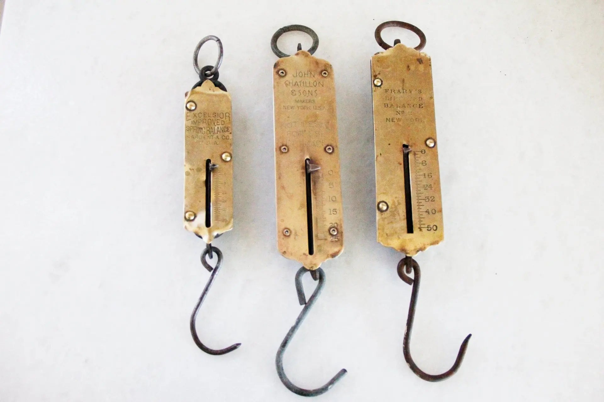 Antique Brass Scale | Market Scale  Debra Hall Lifestyle