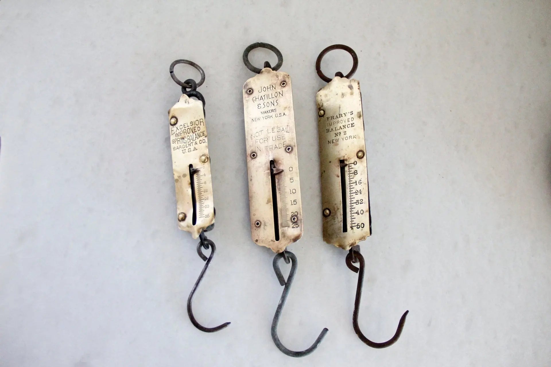 Antique Brass Scale | Market Scale  Debra Hall Lifestyle