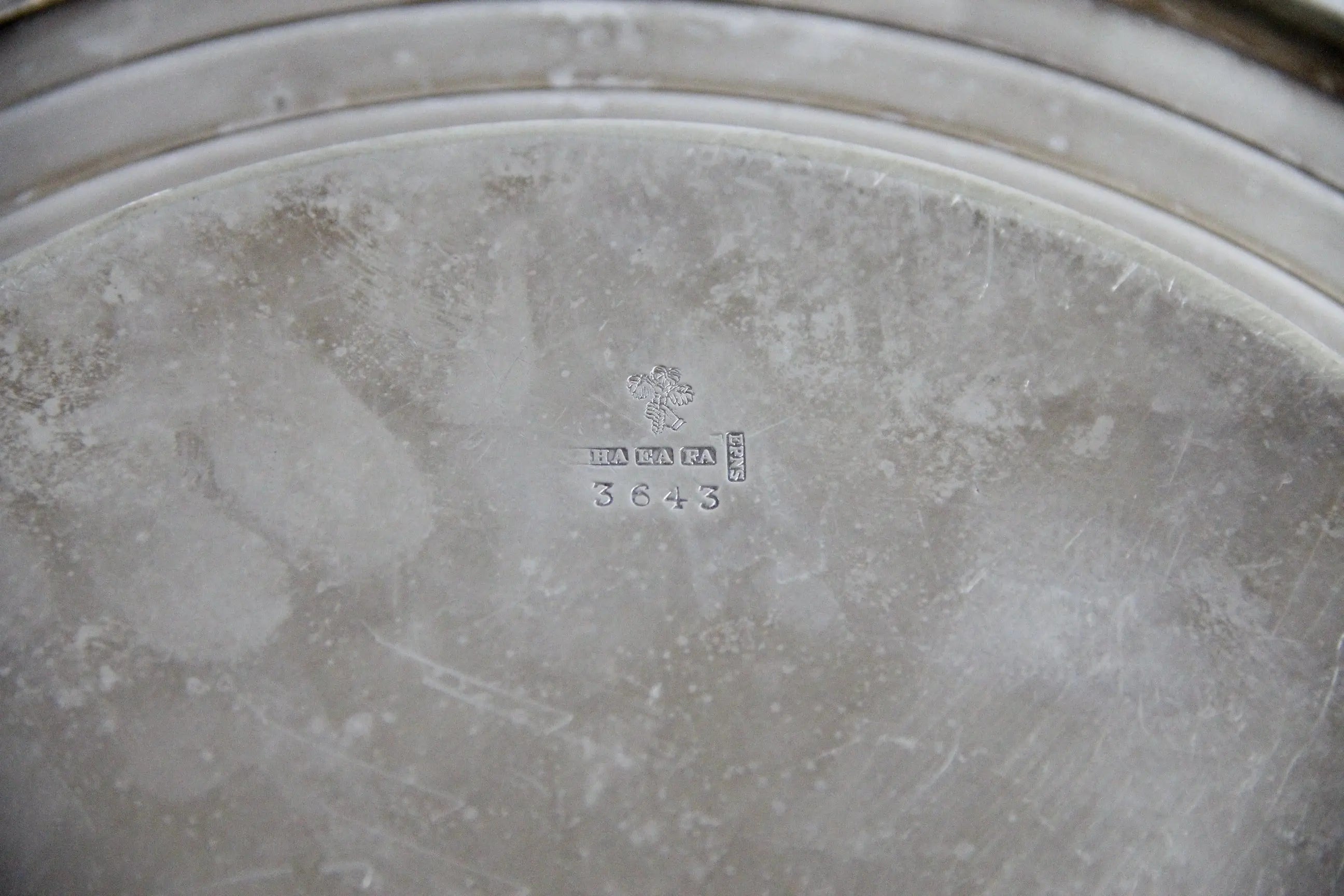 Antique Bread Board With Silver Serving Tray | England  Debra Hall Lifestyle