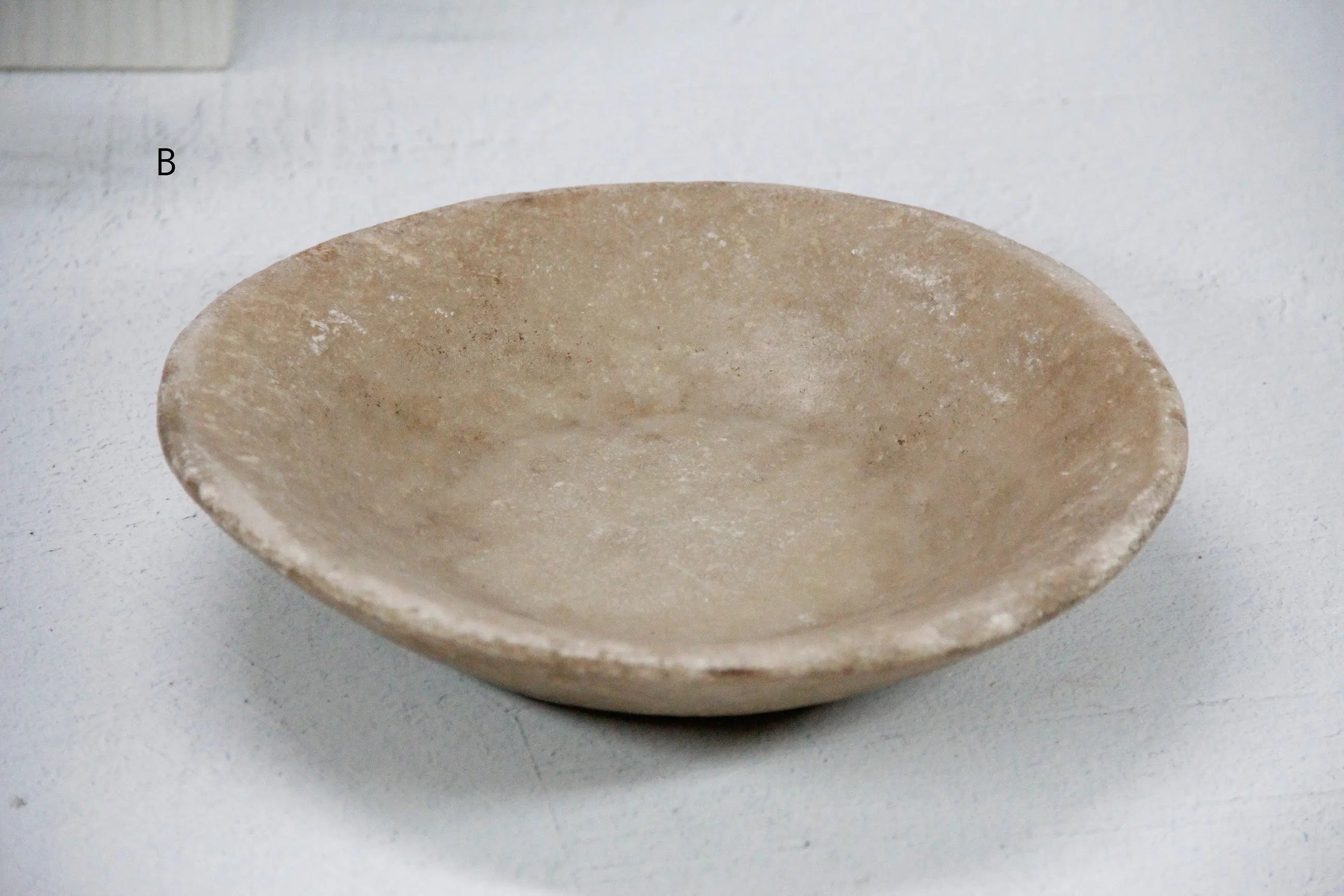 Antique Carved Stone Bowl | Honed Limestone Small  Debra Hall Lifestyle