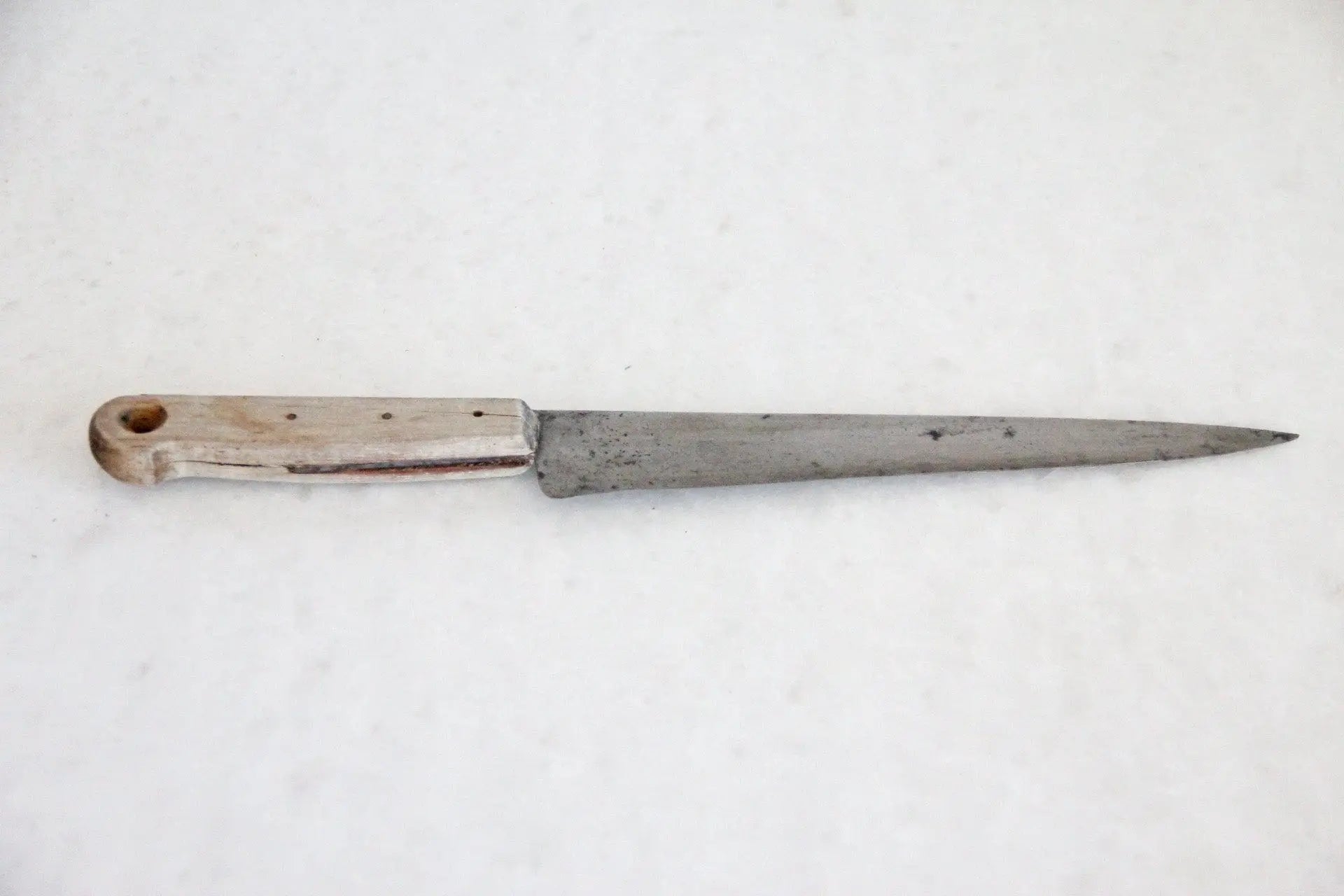 Antique Chef's Knife L'Etoile France | Carbon Steel & Wood  Debra Hall Lifestyle