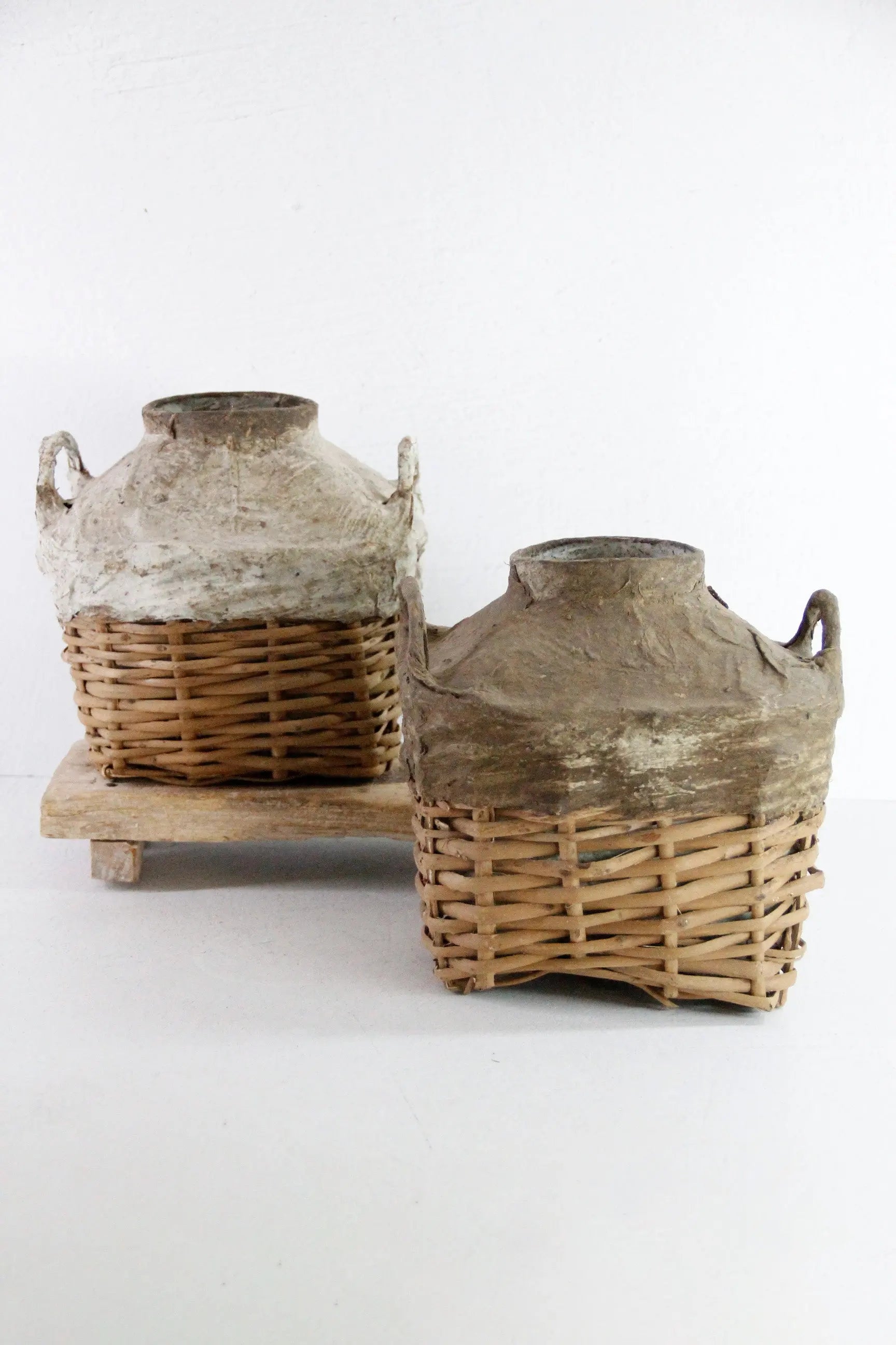 Antique Chinese Basket Shanxi | Willow vessel Food Storage  Debra Hall Lifestyle