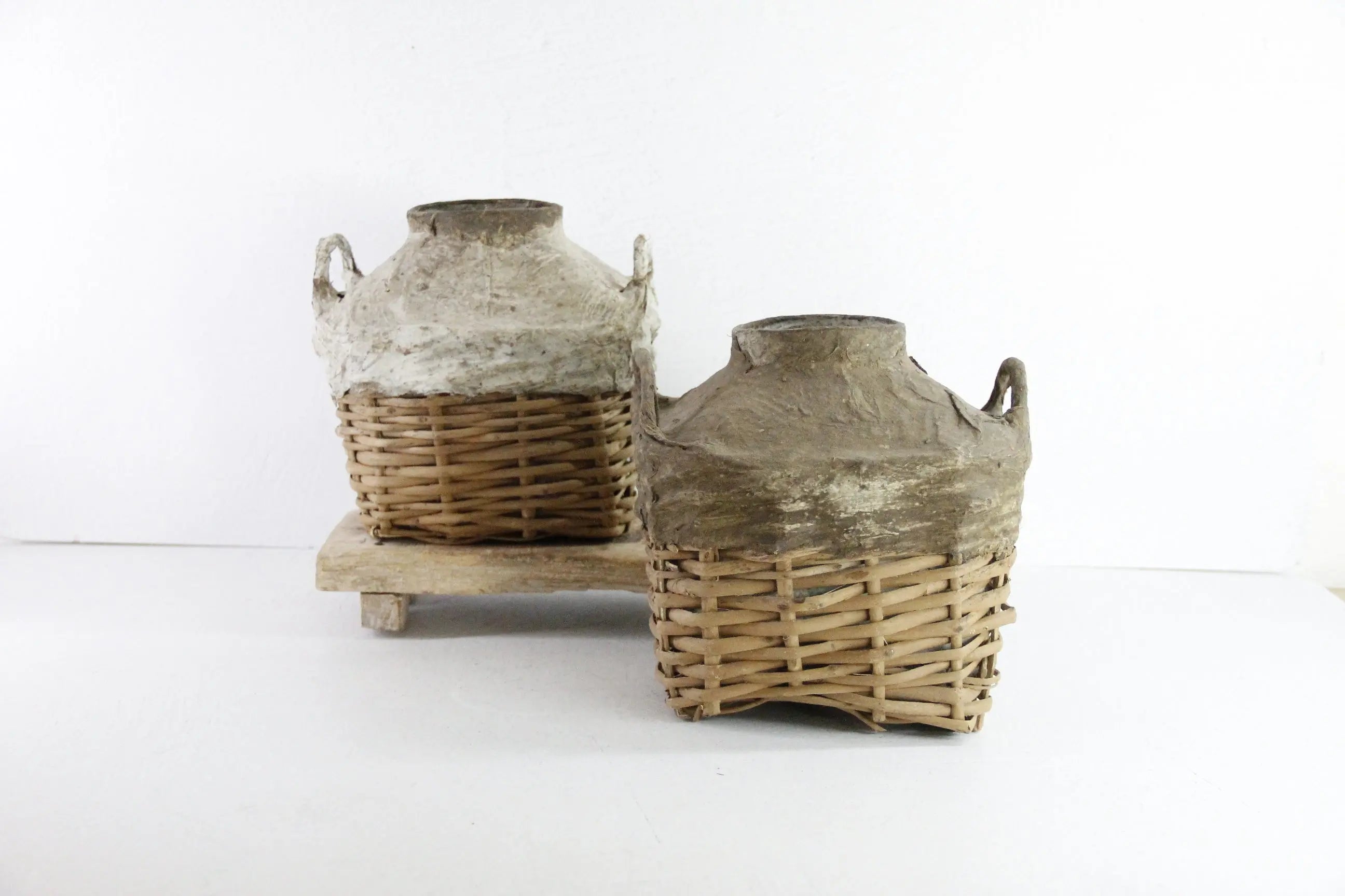 Antique Chinese Basket Shanxi | Willow vessel Food Storage  Debra Hall Lifestyle