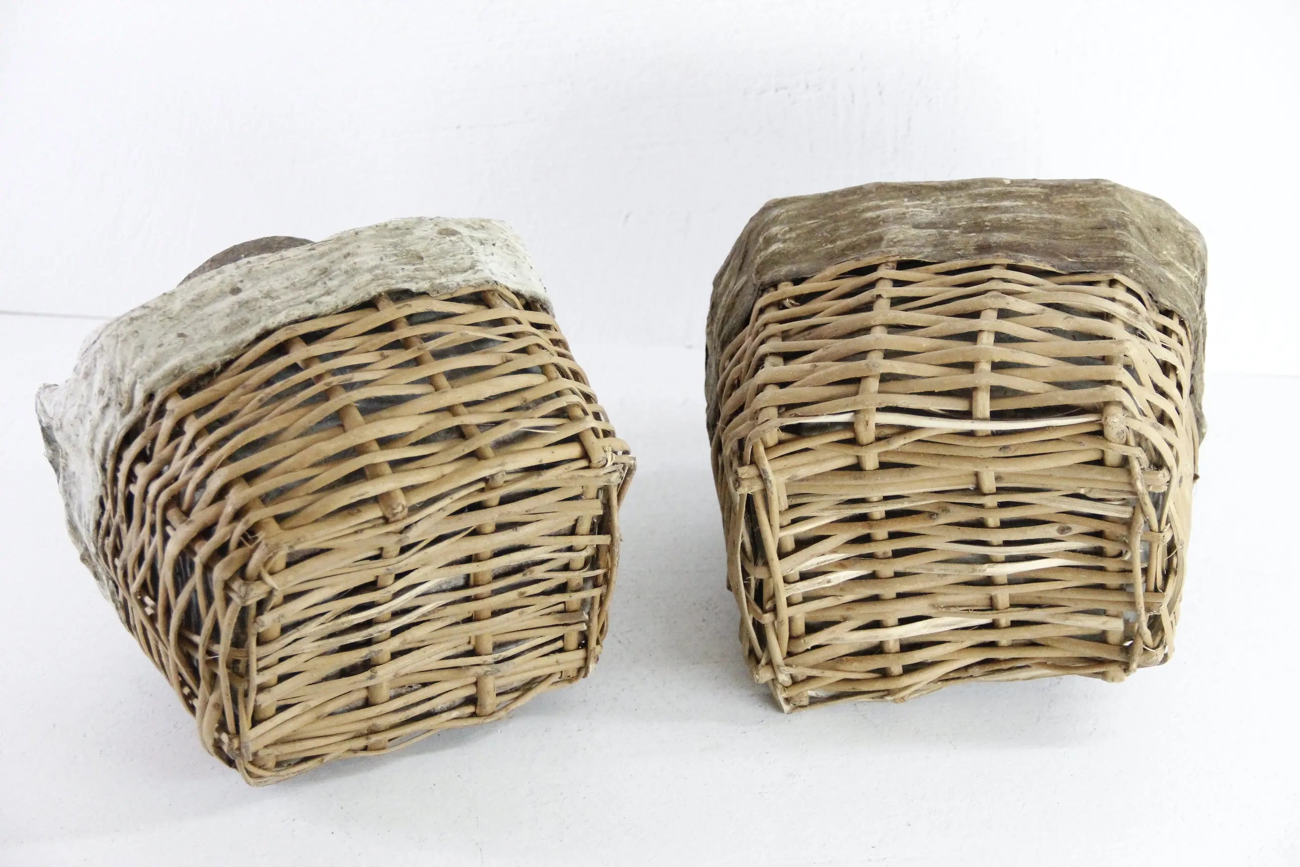 Antique Chinese Basket Shanxi | Willow vessel Food Storage  Debra Hall Lifestyle