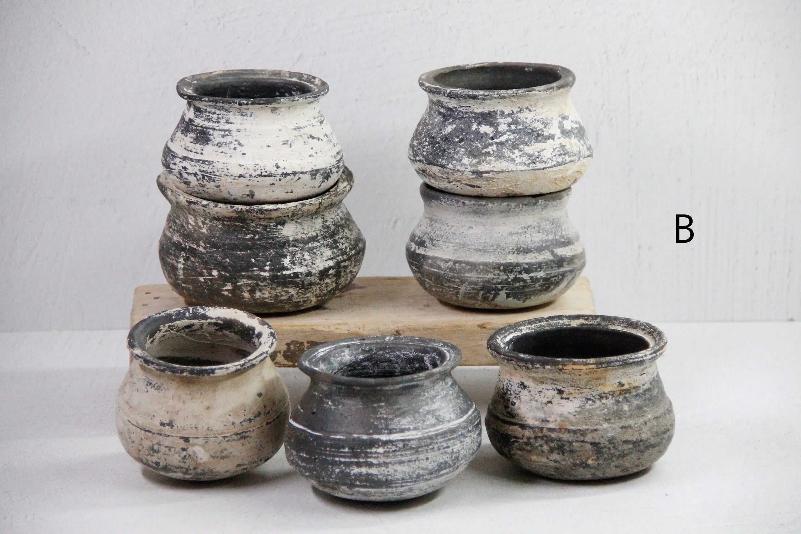 Antique Clay Pot | Assorted Vintage Earthenware Pottery  Debra Hall Lifestyle