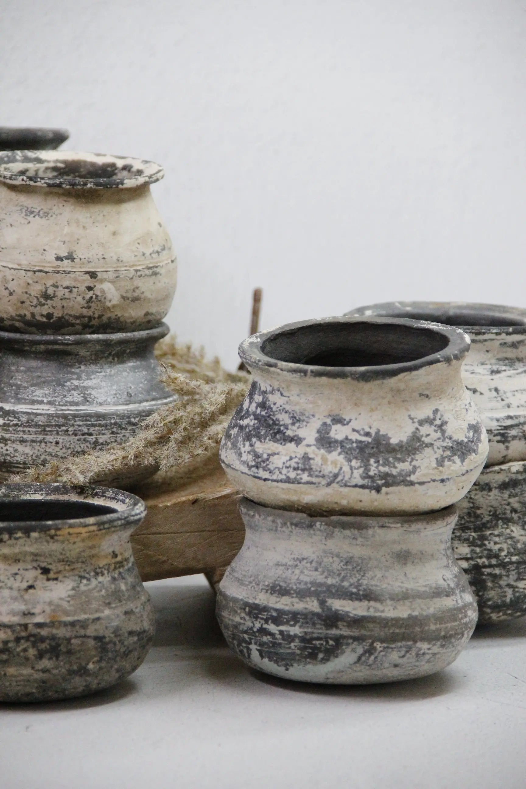 Antique Clay Pot | Assorted Vintage Earthenware Pottery  Debra Hall Lifestyle