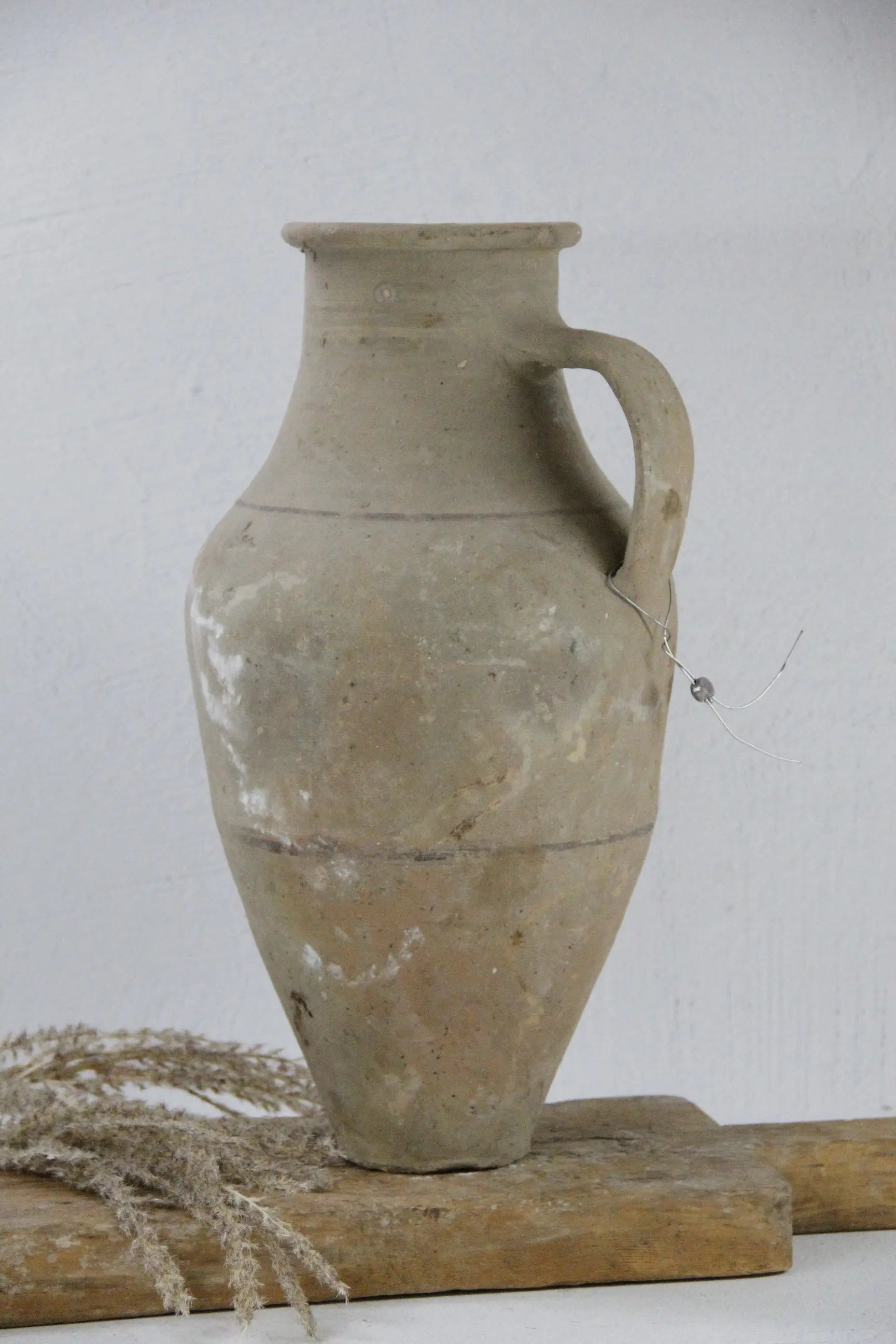 Antique Clay Pottery | European Amphora Fermenting Vessel  Debra Hall Lifestyle