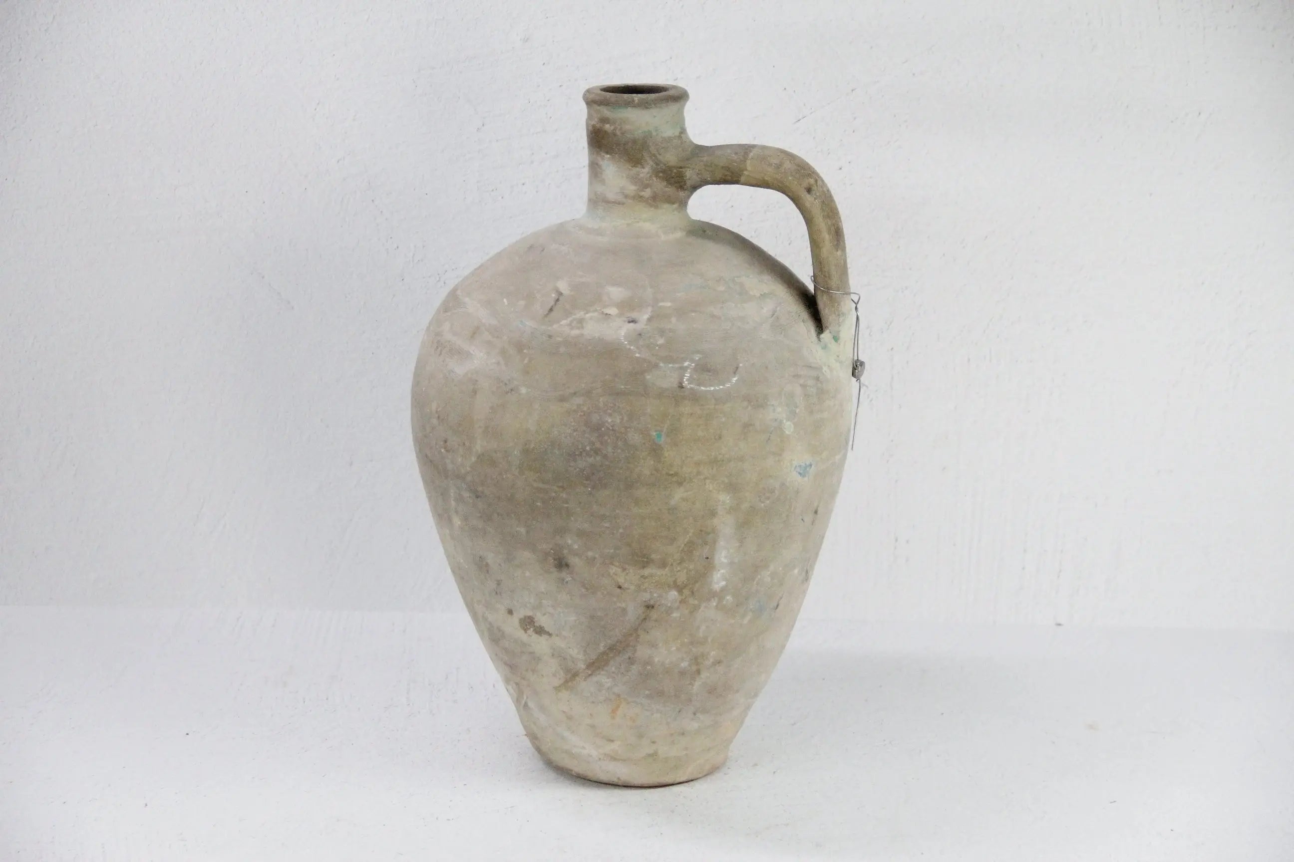 Antique Clay Pottery | European Wine Amphora Vessel  Debra Hall Lifestyle