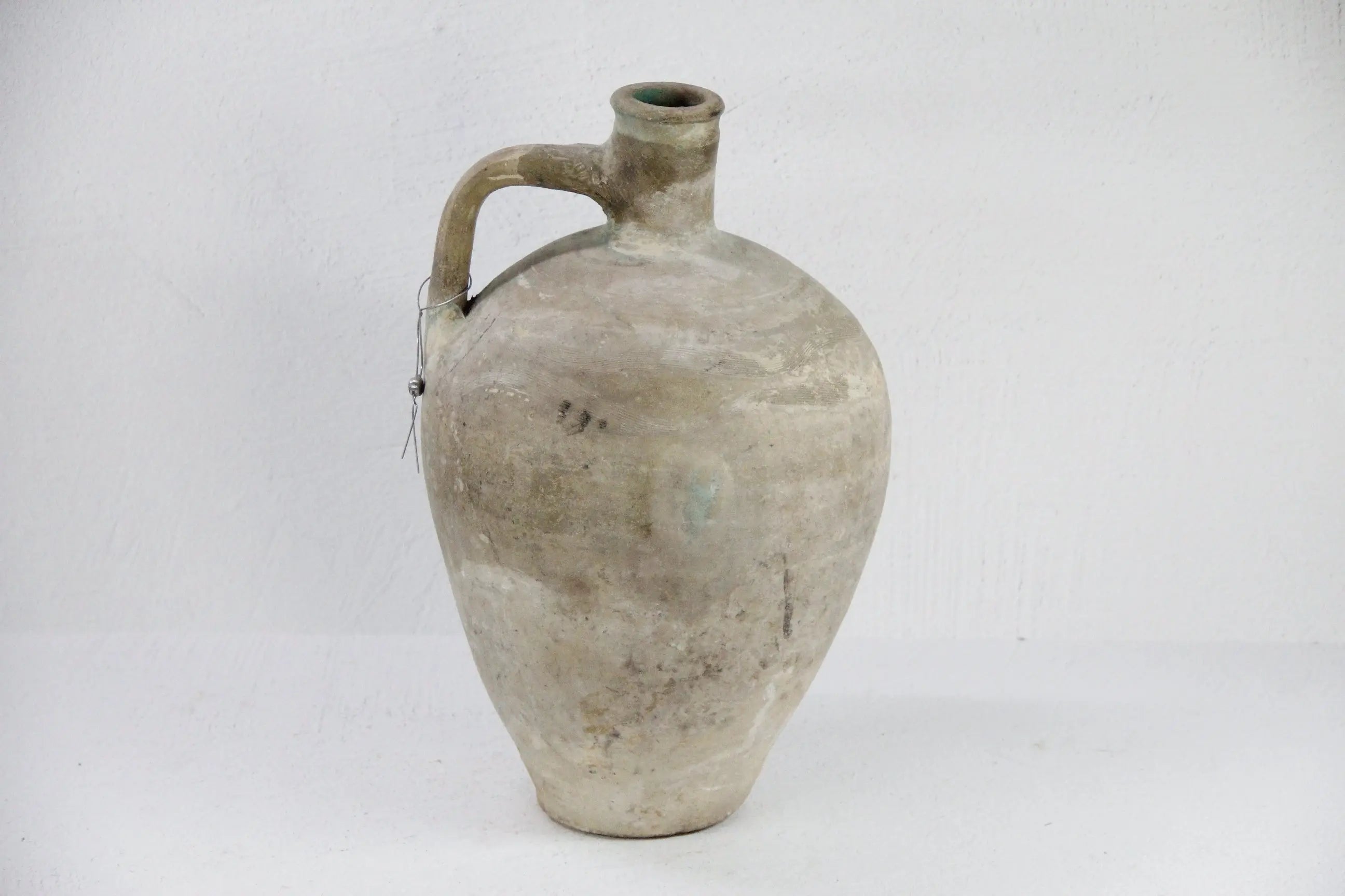 Antique Clay Pottery | European Wine Amphora Vessel  Debra Hall Lifestyle