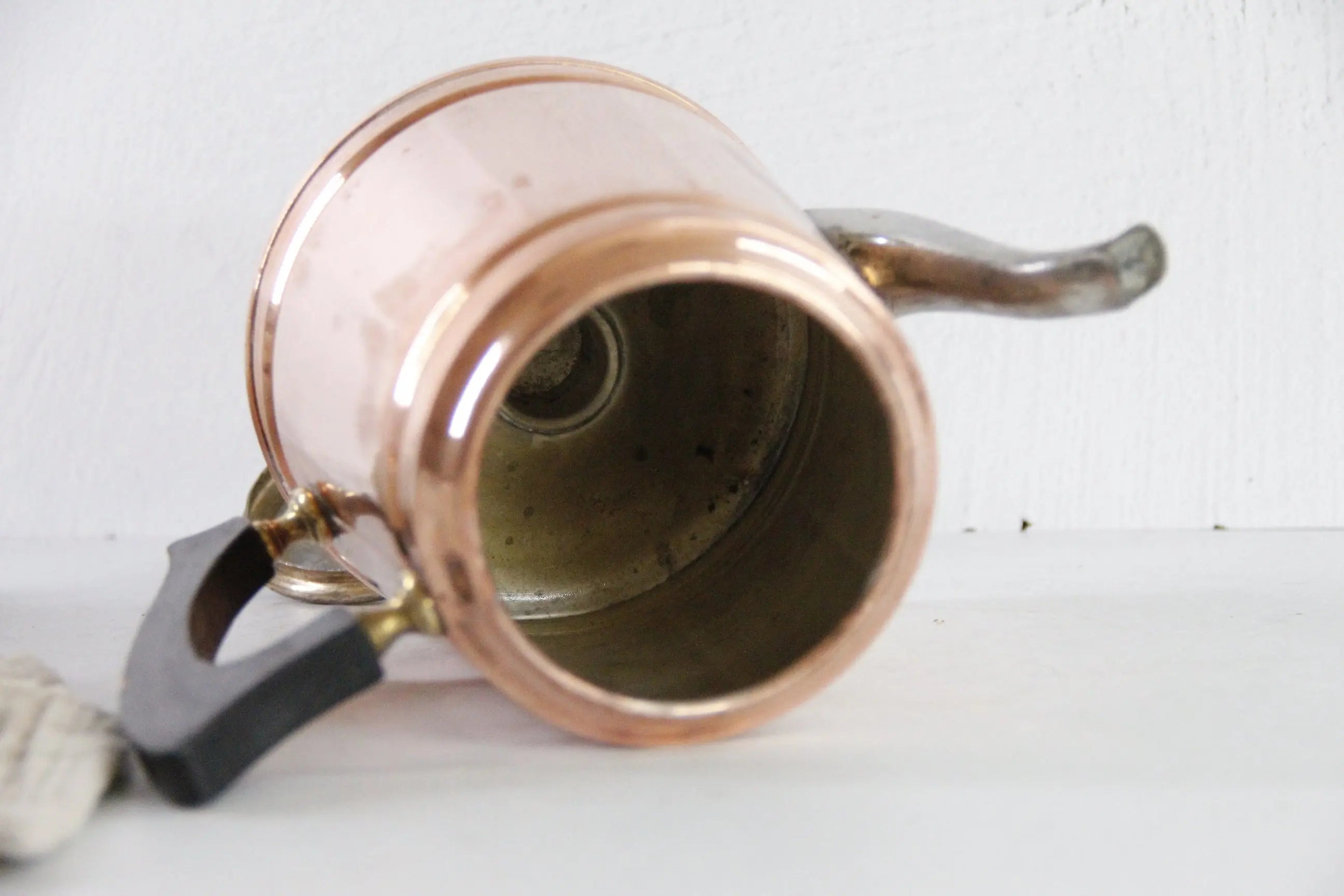 Antique Copper Coffee Pot | Manning Bowman Percolator  Debra Hall Lifestyle