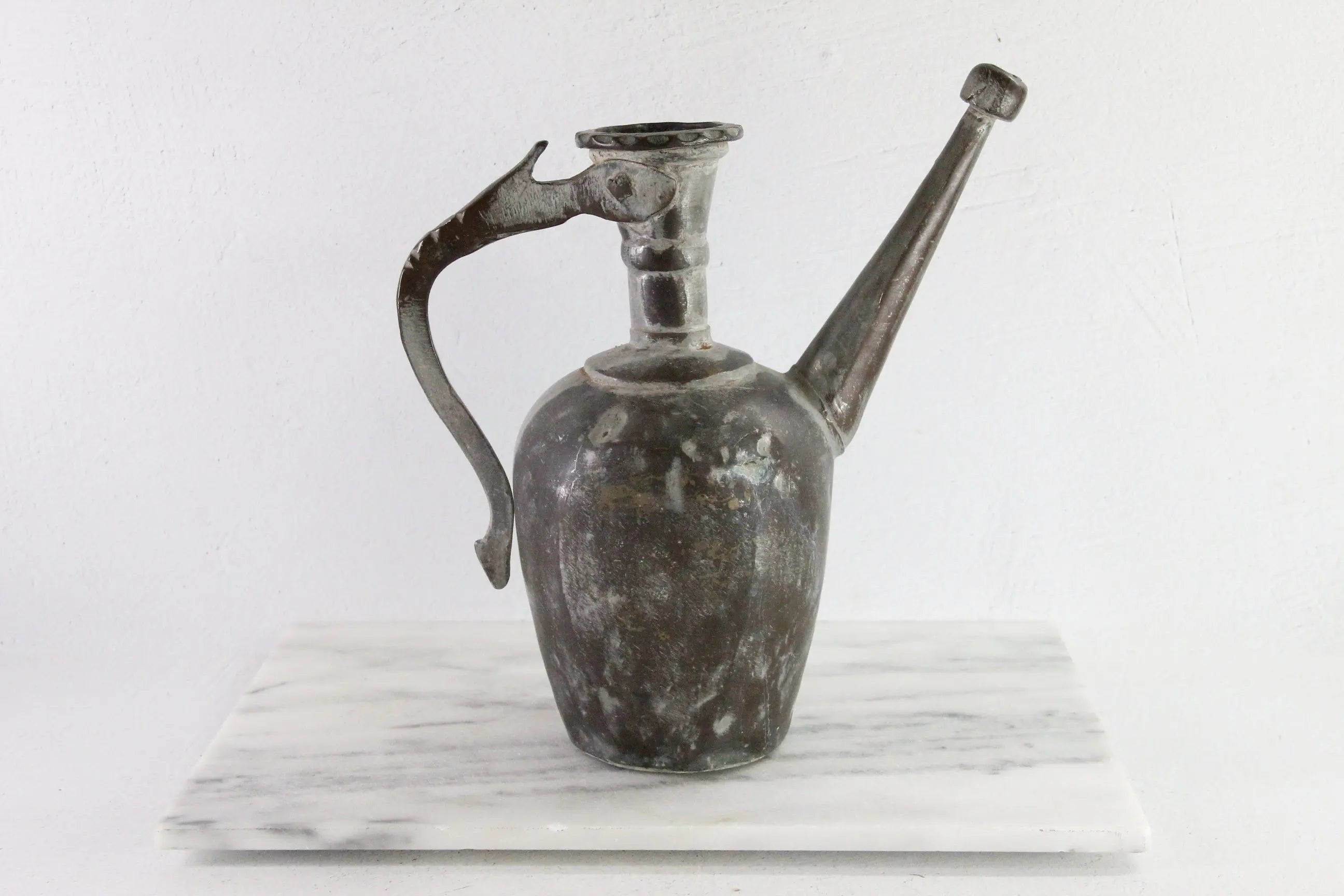 Antique Copper Watering Can | 19th C. Turkish Hand Crafted