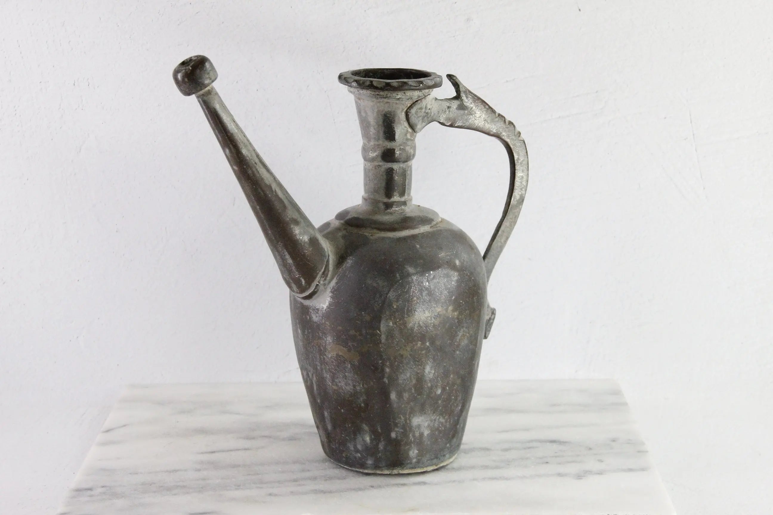 Antique Copper Watering Can | 19th C. Turkish Hand Crafted