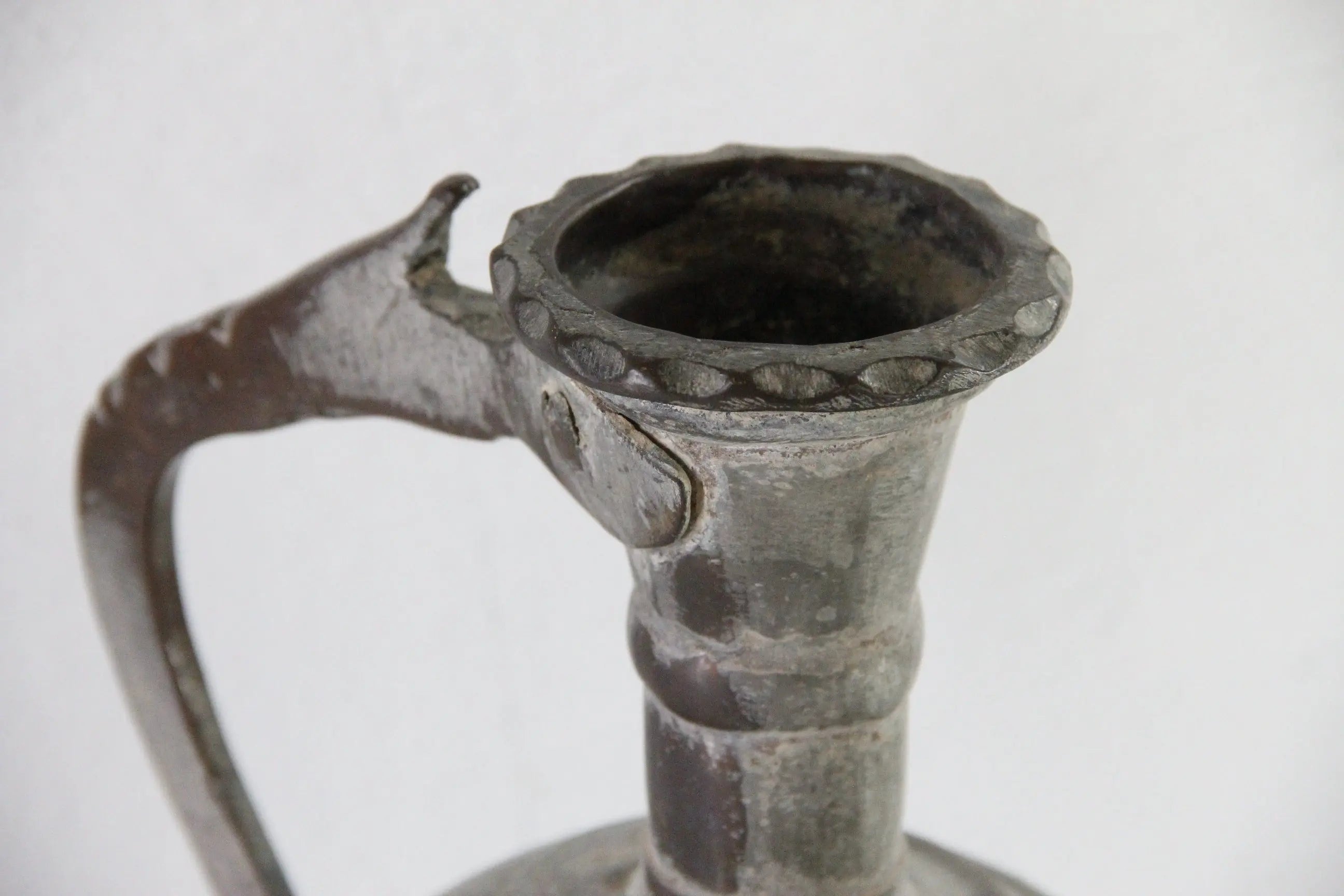 Antique Copper Watering Can | 19th C. Turkish Hand Crafted