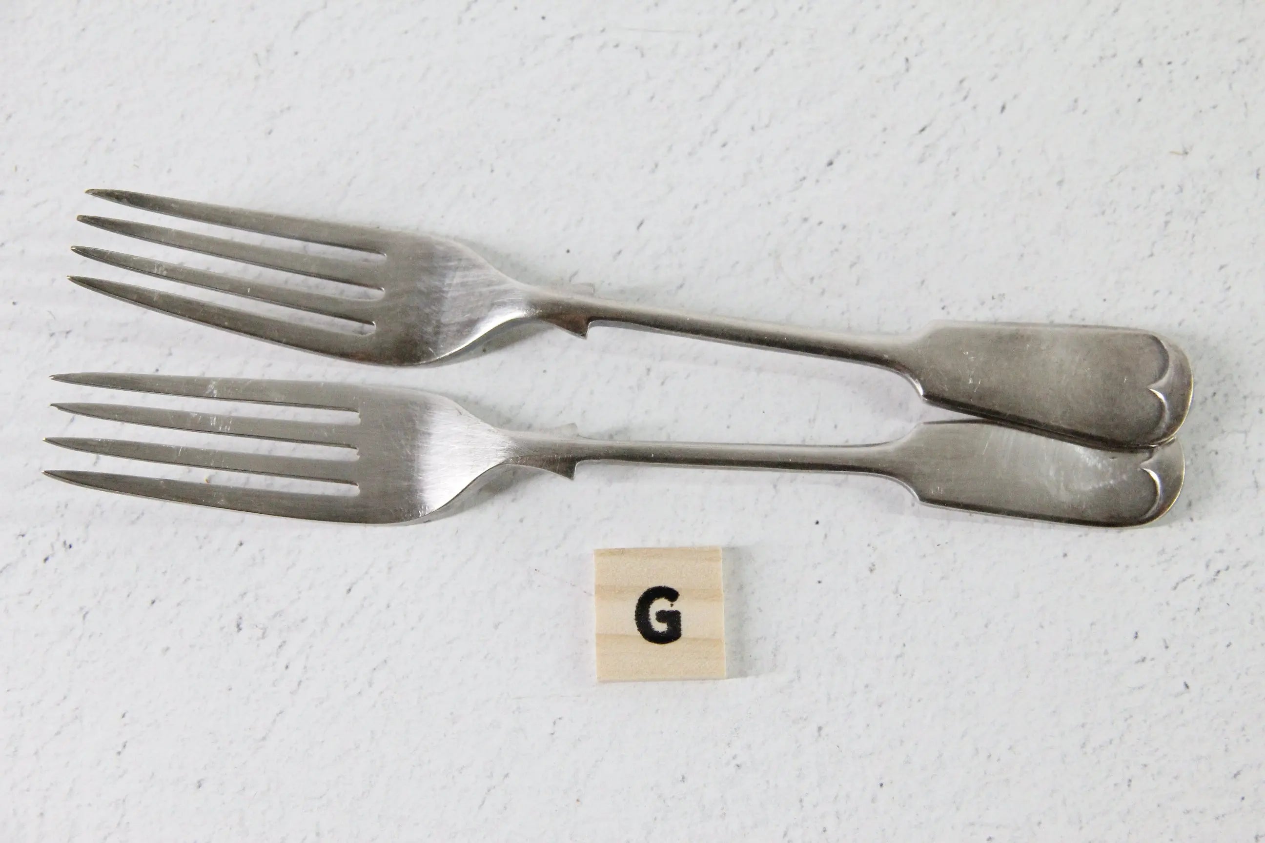 Antique English Flatware Forks Assorted Silverplate Makers