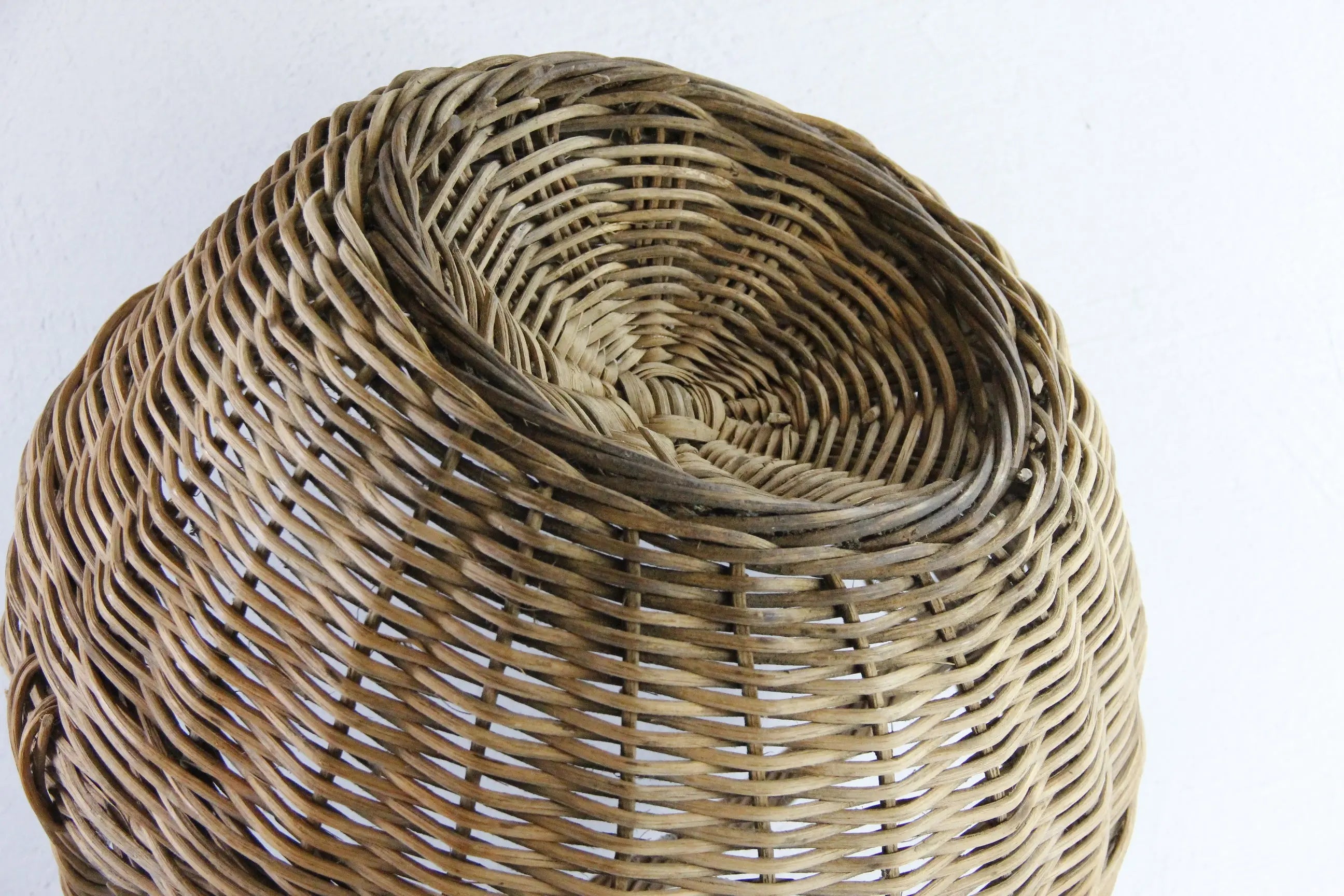 Antique French Basket | Primitive Picking Basket