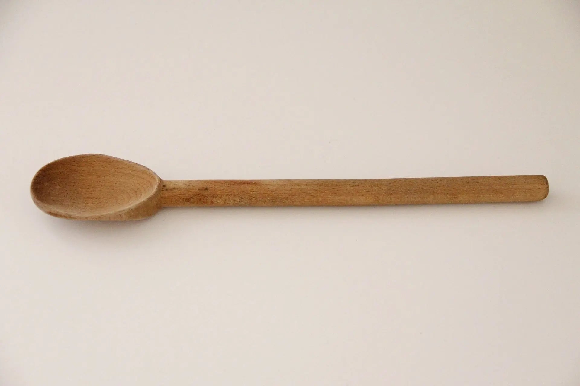 Antique French Butter Spoon | Wood  Debra Hall Lifestyle