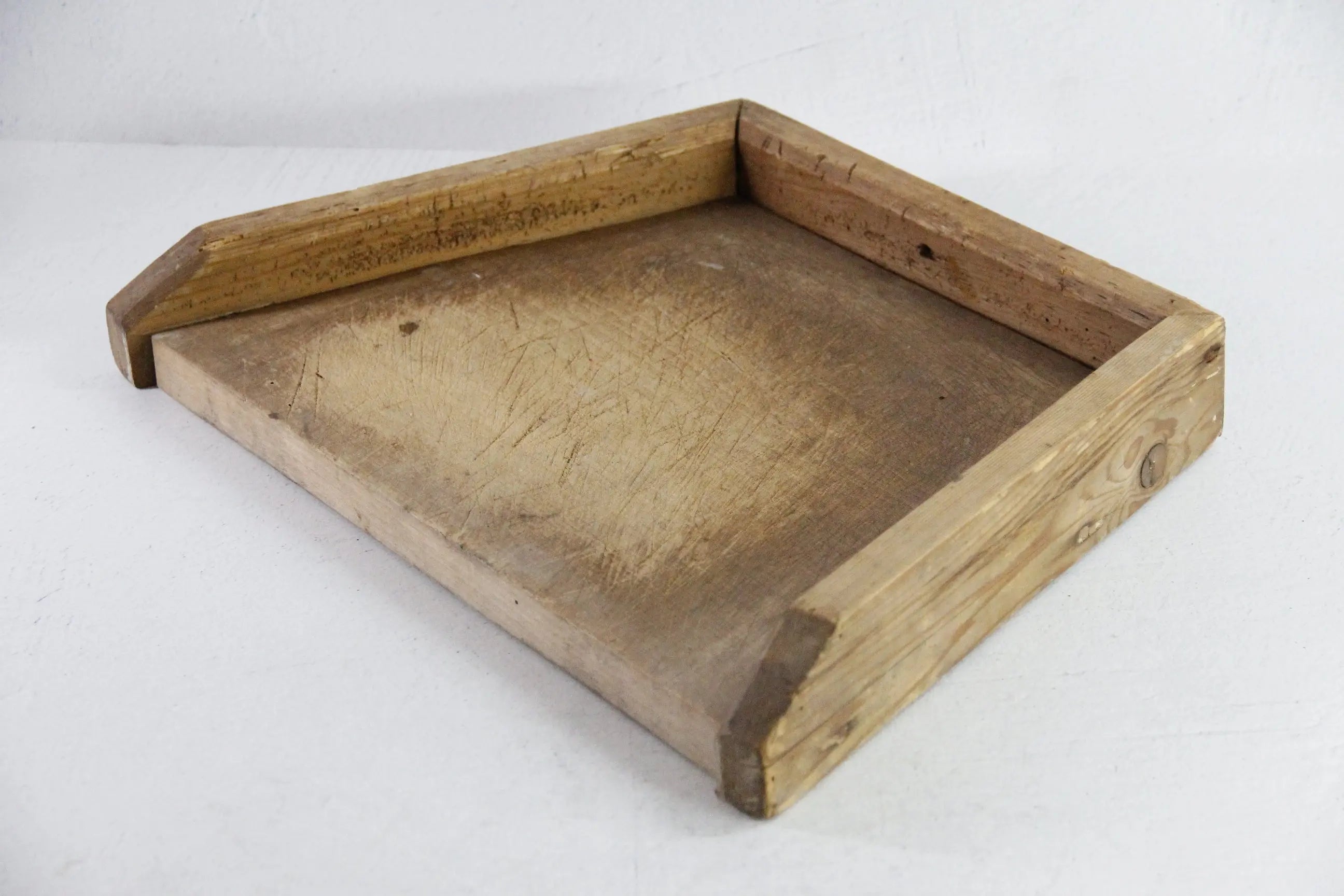 Antique French Chopping Board | Rustic Herbs Cutting Board  Debra Hall Lifestyle
