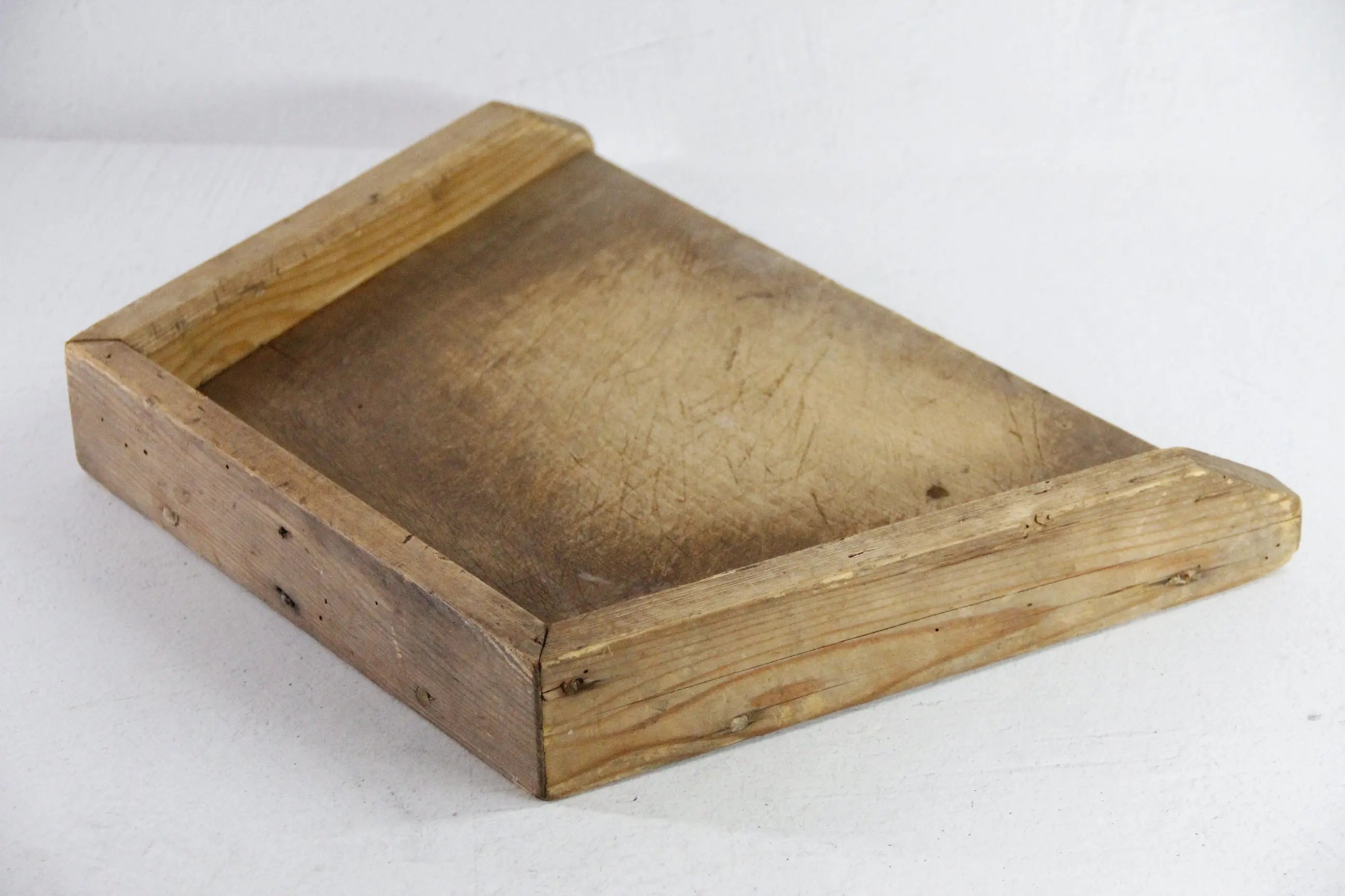 Antique French Chopping Board | Rustic Herbs Cutting Board  Debra Hall Lifestyle