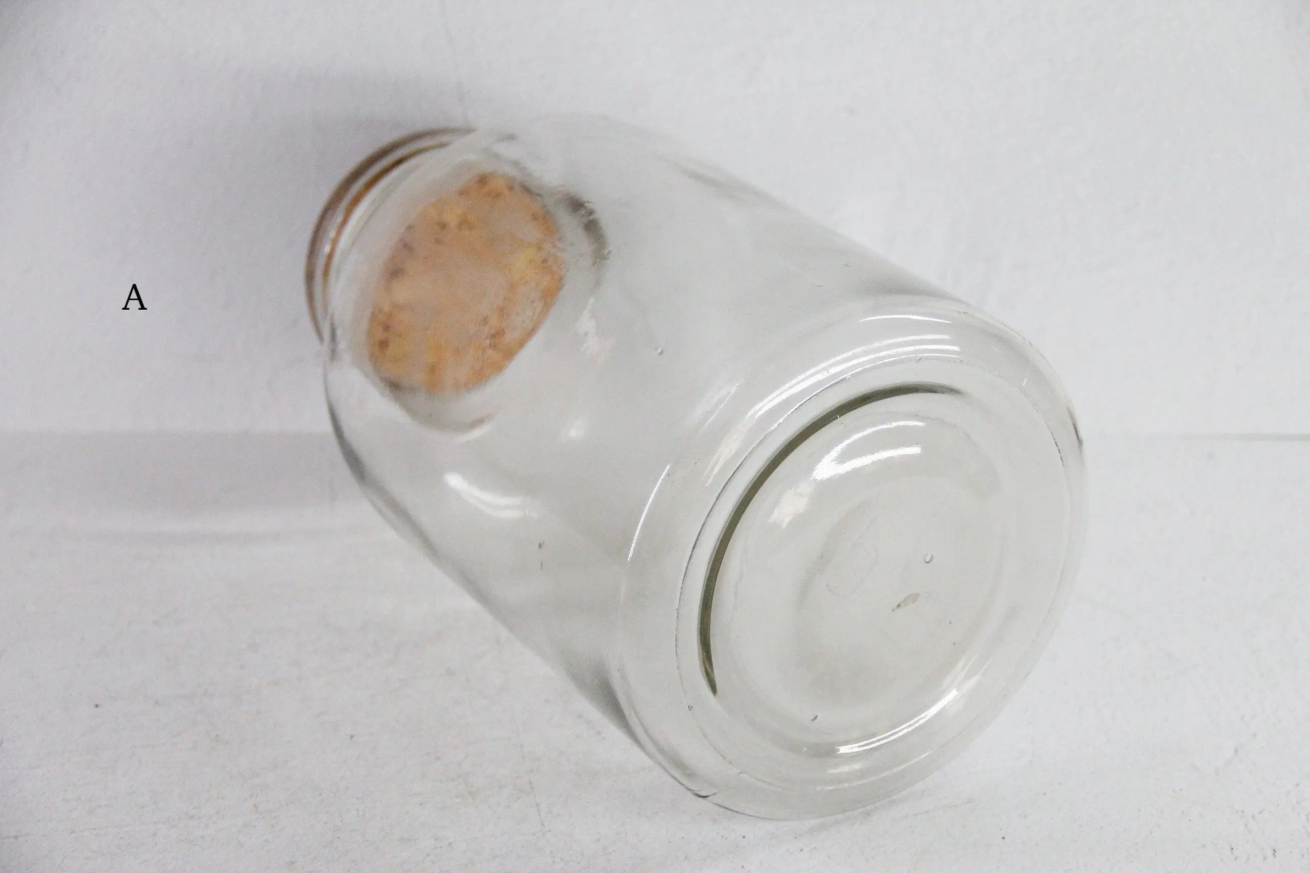Antique French Jar Vase | Large Clear Glass Pickling/Candy Vessel  Debra Hall Lifestyle