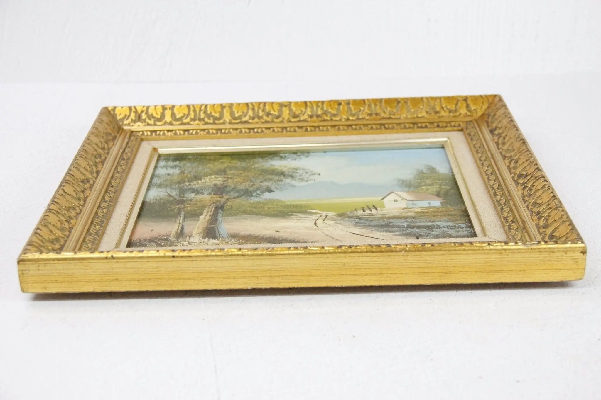 Antique French Painting | Country Lane  Debra Hall Lifestyle