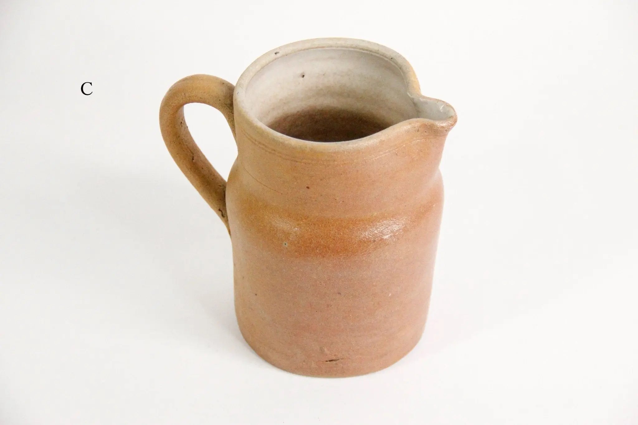Antique French Pottery | Jug Pitcher  Debra Hall Lifestyle