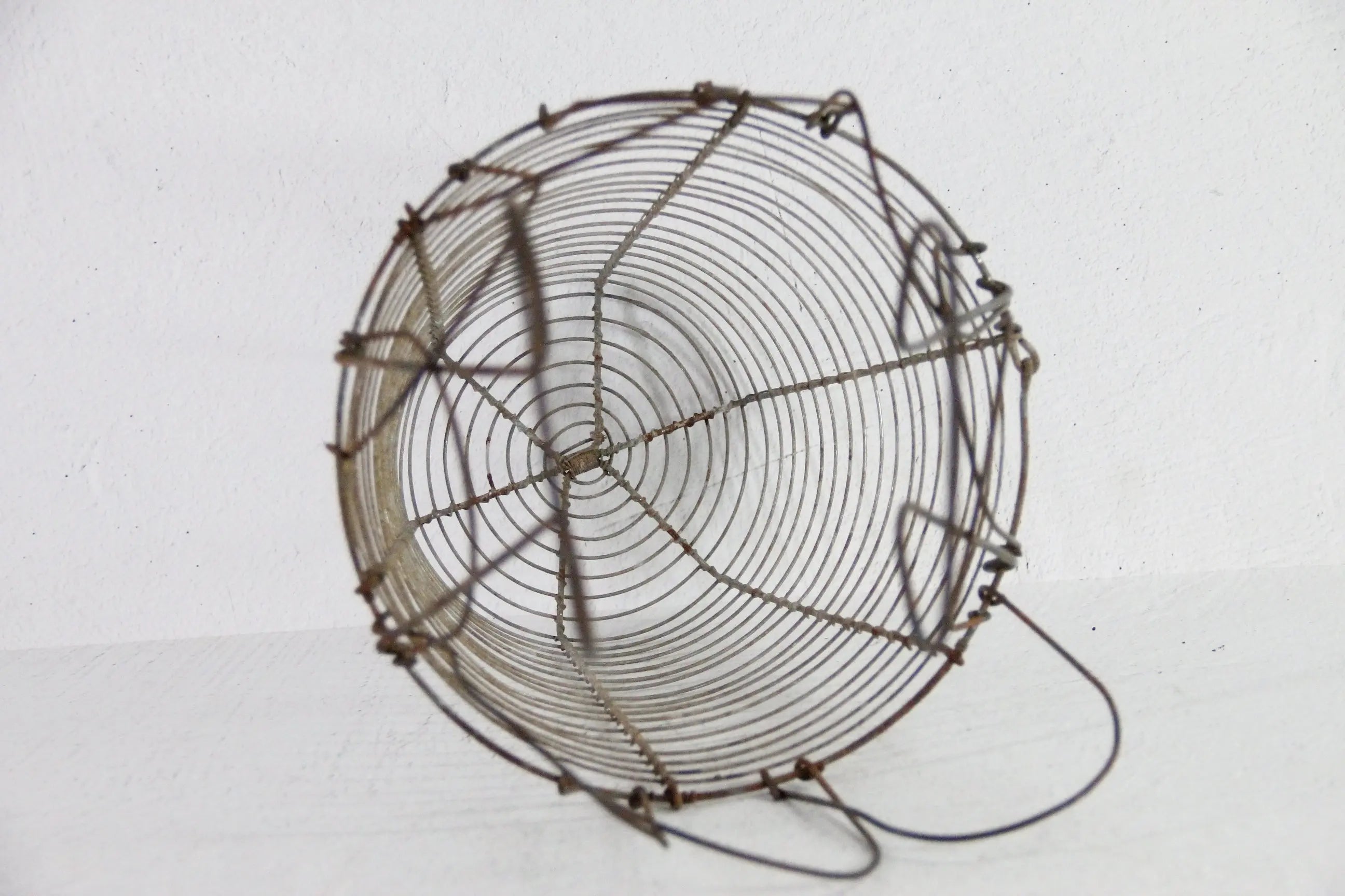Antique French Wire Egg Basket | Collapsable with Handle  Debra Hall Lifestyle