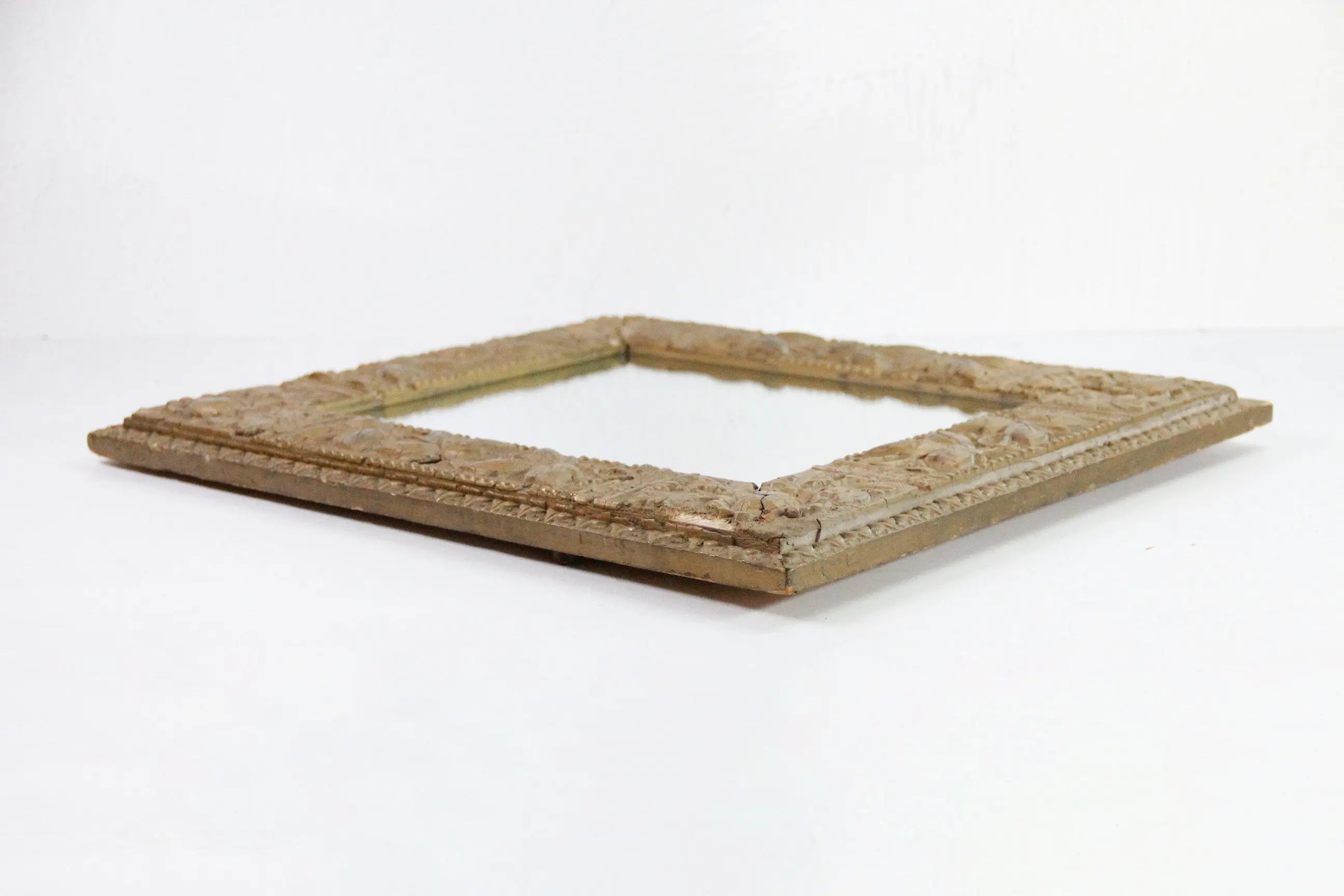 Antique Giltwood Mirror | Gold Gilt Gesso Relief  Debra Hall Lifestyle