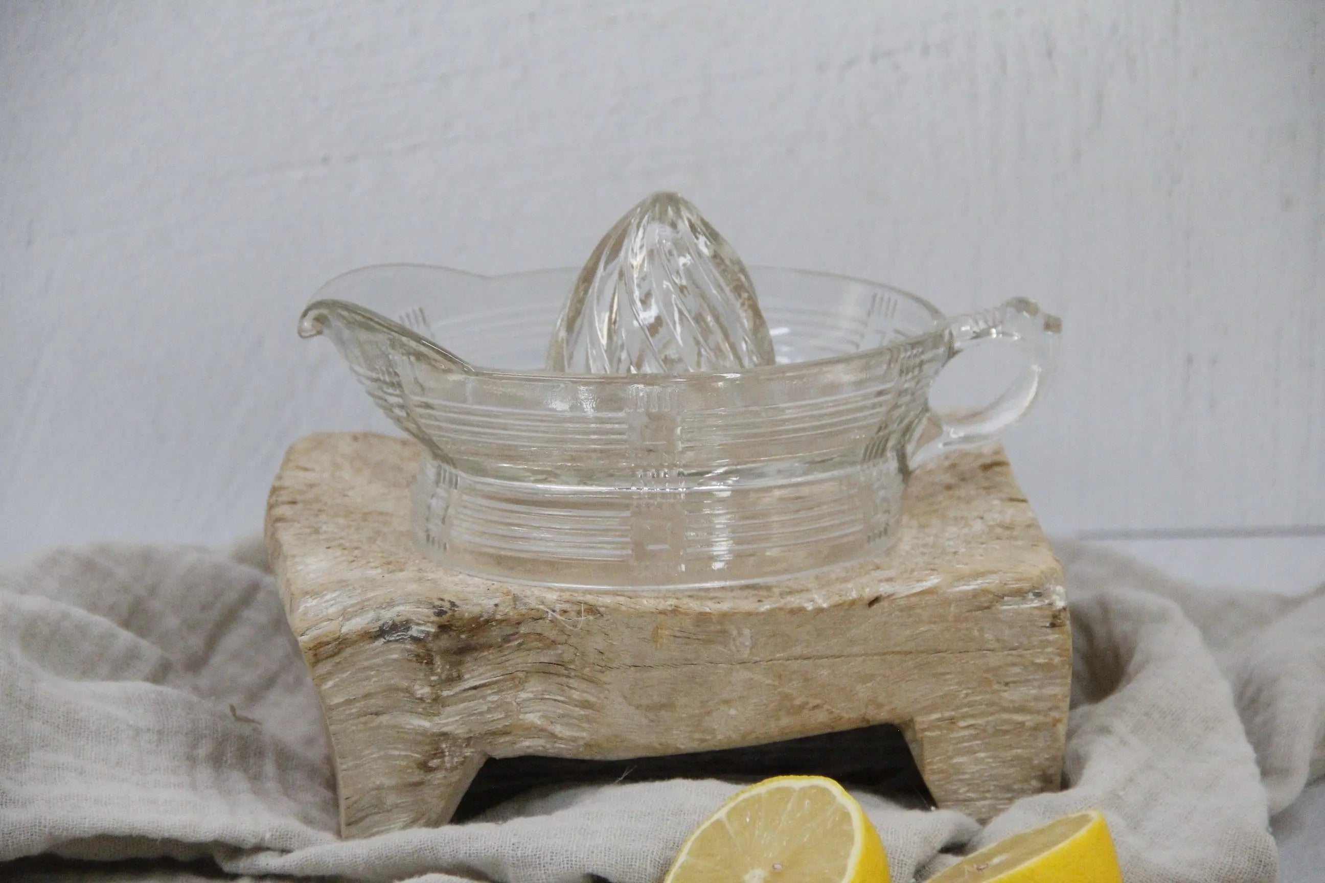 Antique Glass Juicer | Citrus Reamer Kitchen Decor  Debra Hall Lifestyle