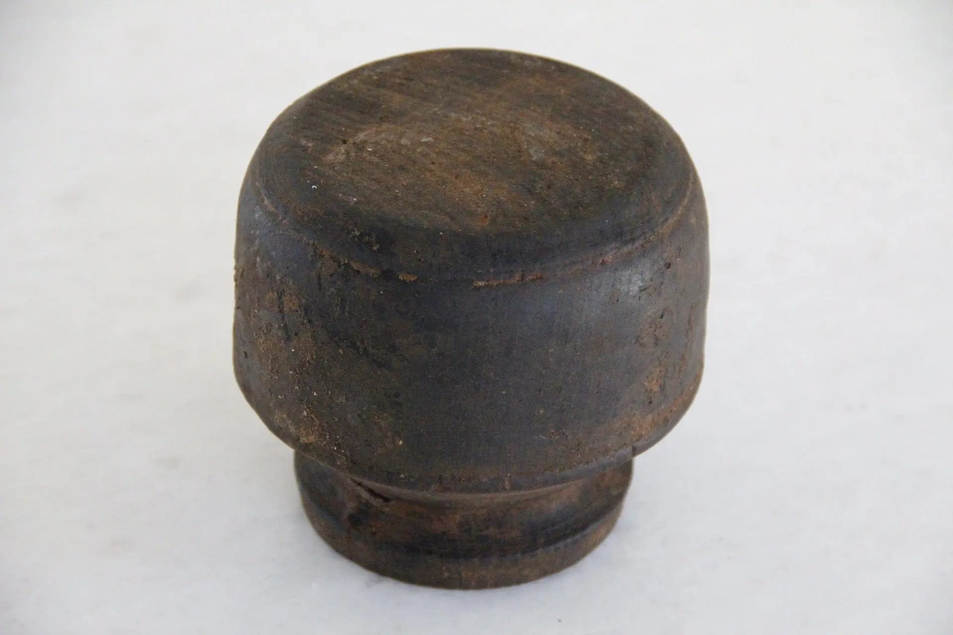 Antique Hand Carved Wooden Pot  Debra Hall Lifestyle