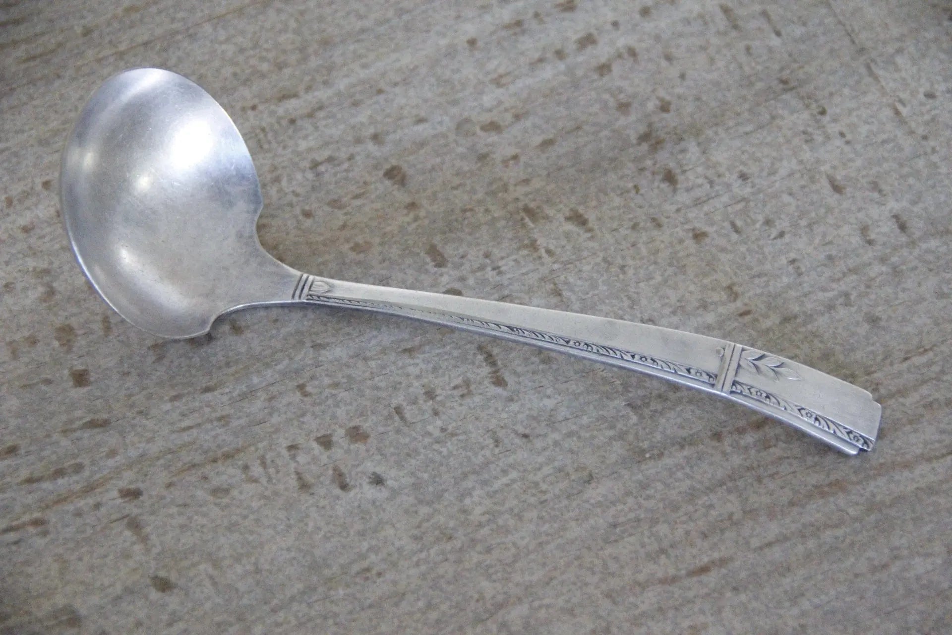 Antique Heirloom Pattern Silver Serving Piece | Flatware  Debra Hall Lifestyle