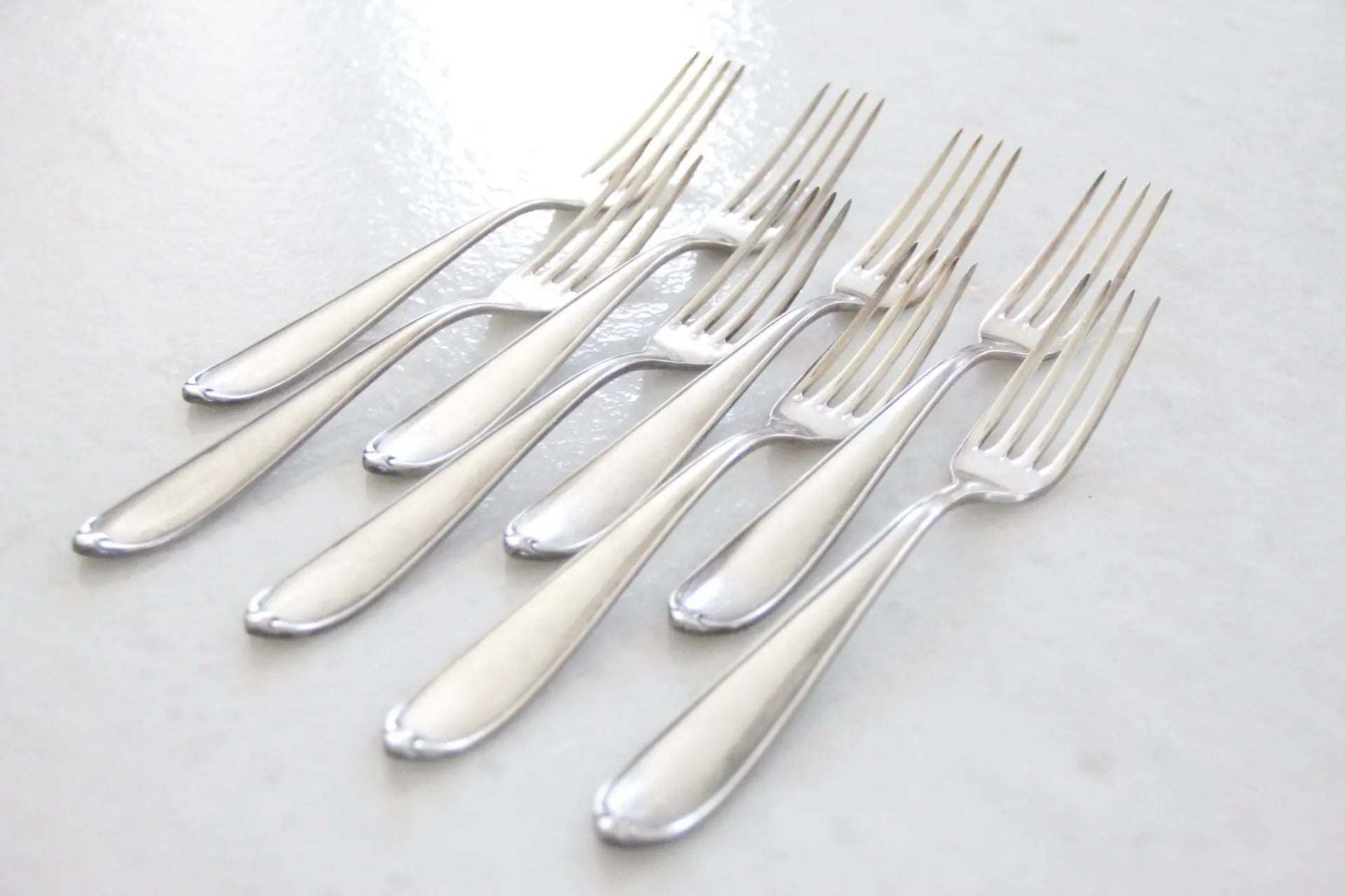 Antique Hotel Flatware | Forks 8 Pcs.  Debra Hall Lifestyle